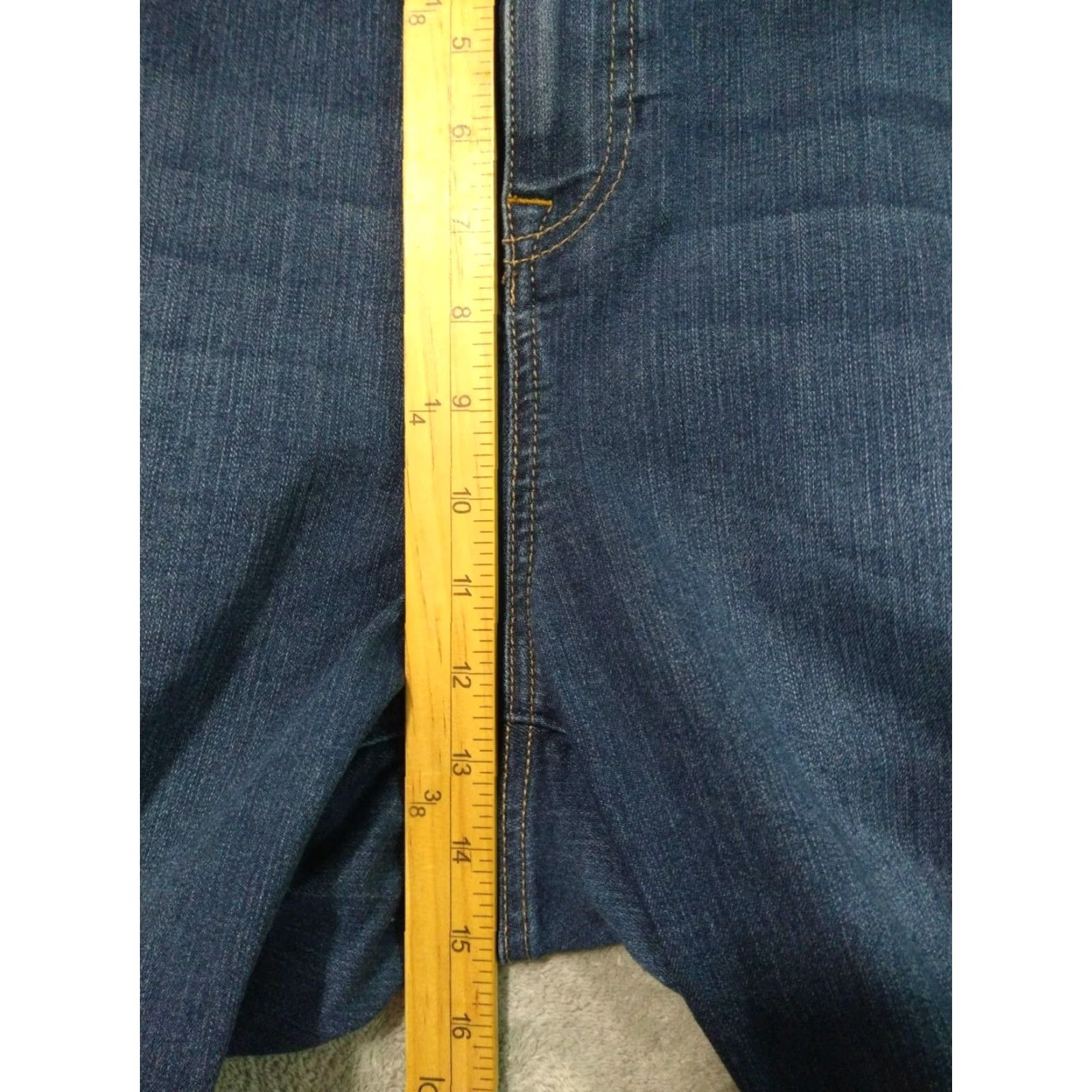 Torrid Torrid Jeans Womens 22S Blue Denim Jegging High Rise Ankle Stretch 5-Pocket Plus Size 22 Womens Jeans Size 40" / US 18 - 4 Thumbnail
