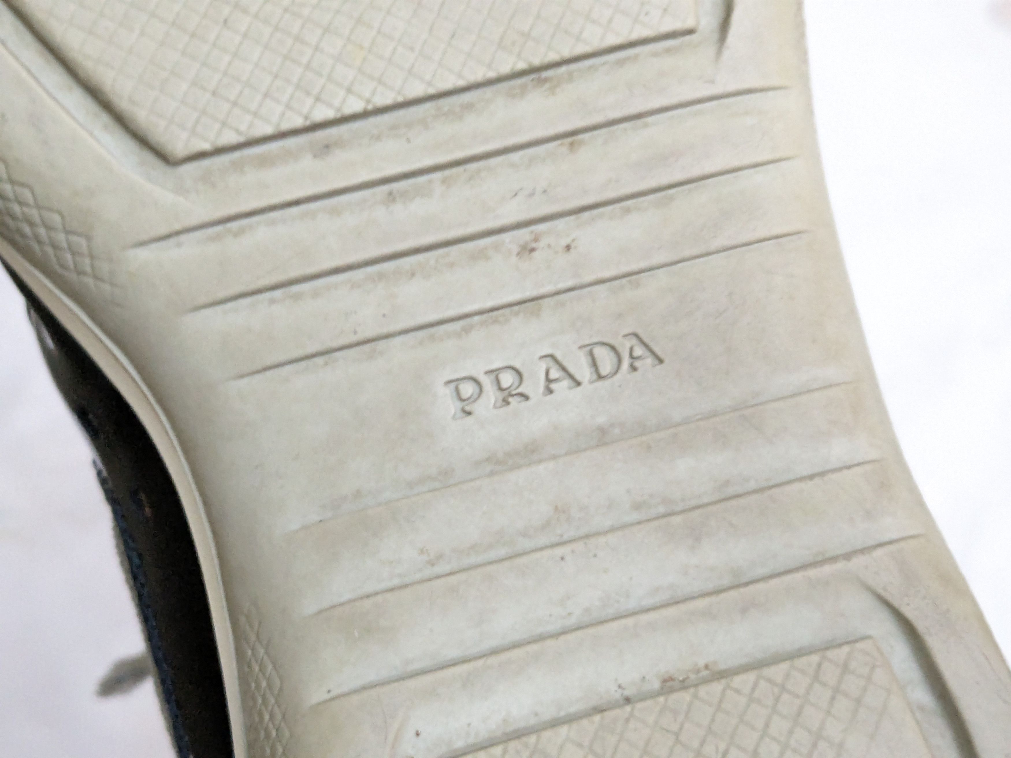 Prada Prada America's Cup Black Patent Leather 13 Silver Size US 13 / EU 46 - 17 Thumbnail