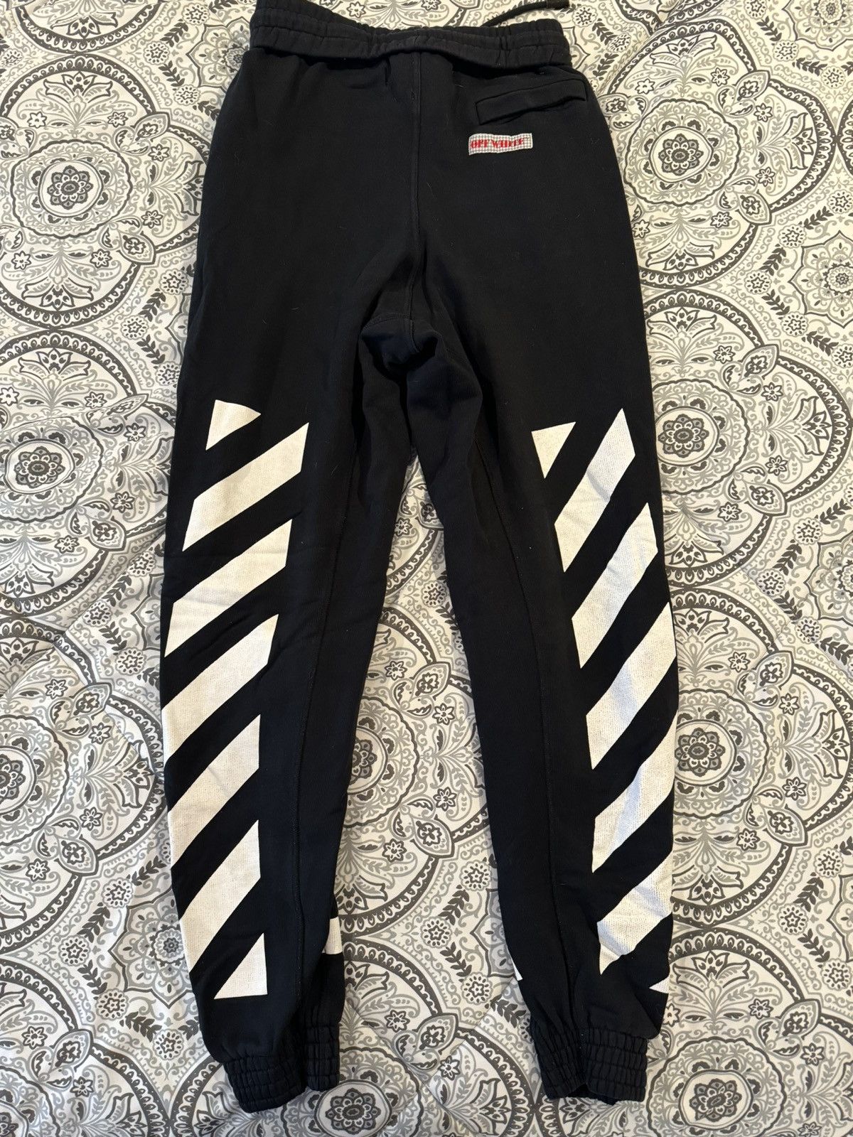 image of Off White Seeing Things Joggers 2017 in Black, Men's (Size 28)
