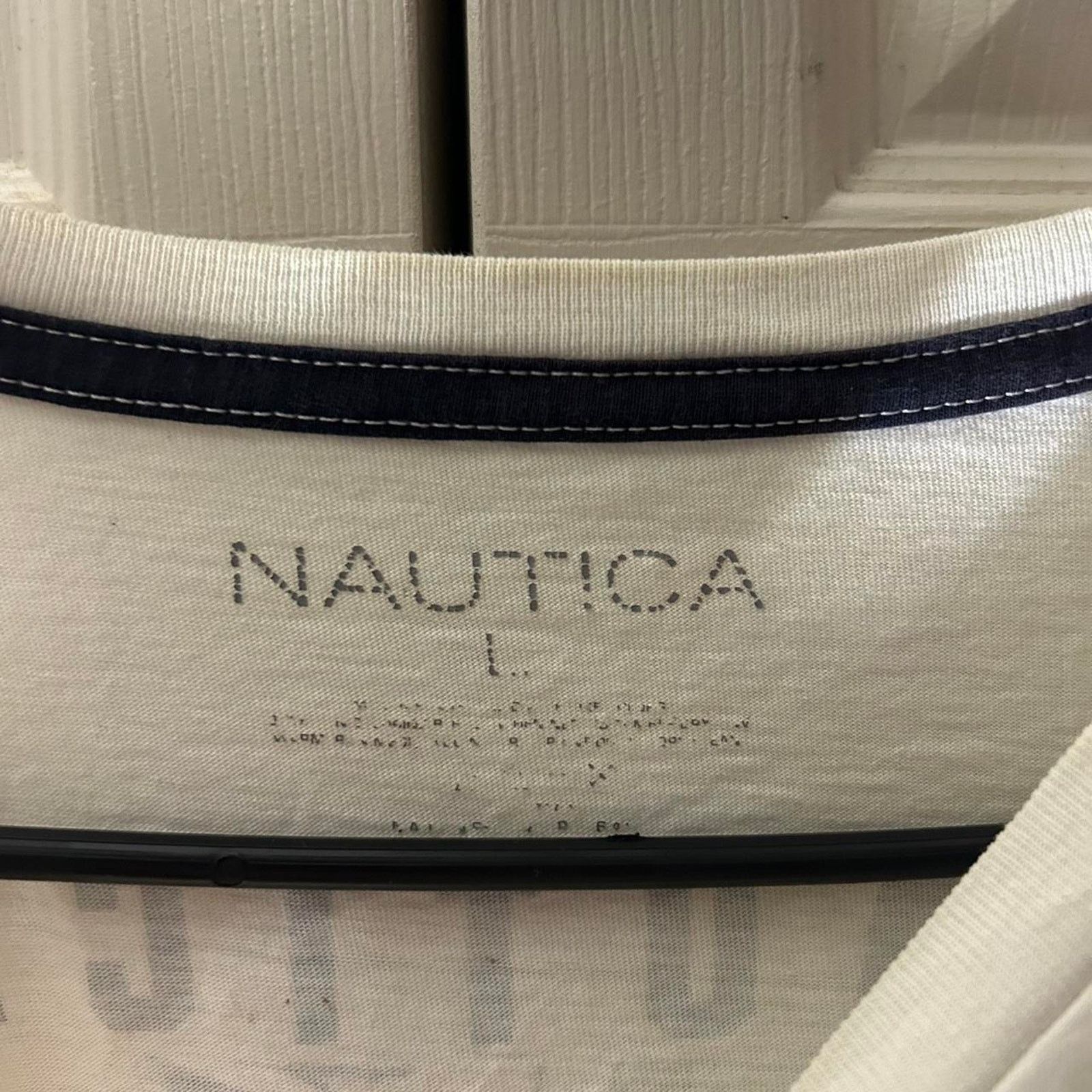 Nautica (L) Nautica Vintage Boat Shirt Size US L / EU 52-54 / 3 - 7 Thumbnail