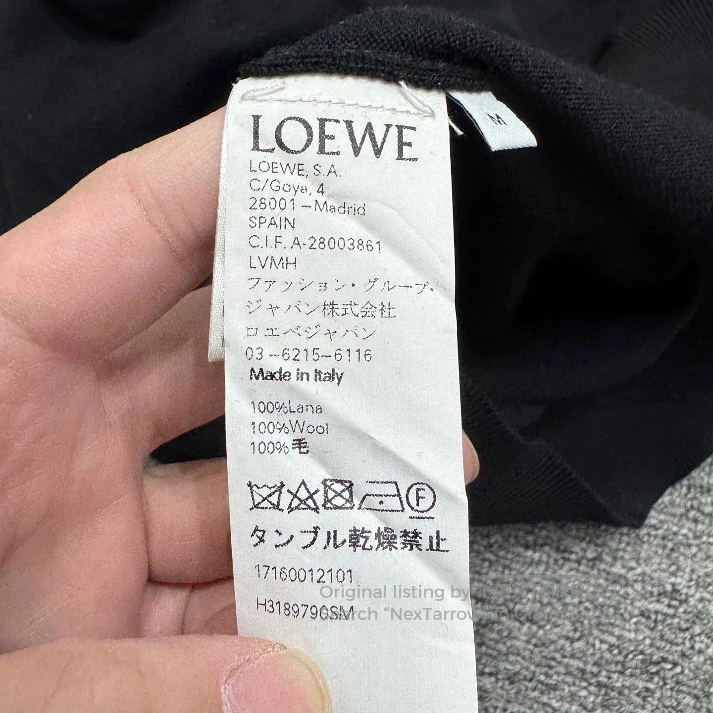 Loewe Loewe Animal Intarsia Wool Sweater. Size US M / EU 48-50 / 2 - 3 Thumbnail
