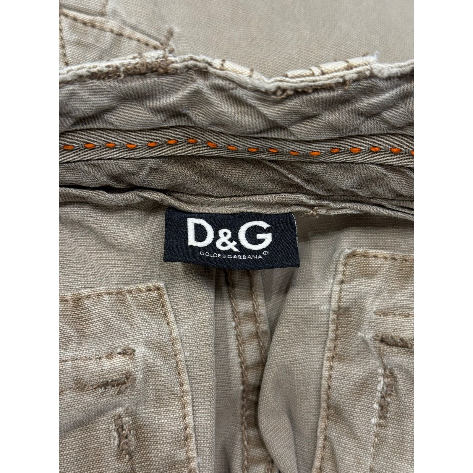 Dolce & Gabbana AW2003 D&G 10 pockets cargo shorts Size US 32 / EU 48 - 8 Thumbnail