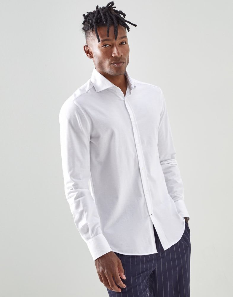 Brunello Cucinelli o1w1db10924 Shirt in White Size US XS / EU 42 / 0 - 1 Preview
