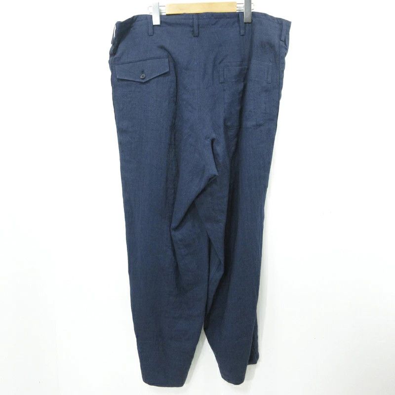 Yohji Yamamoto Yohji Yamamoto POUR HOMME/Linen Pants Size US 41 - 2 Thumbnail