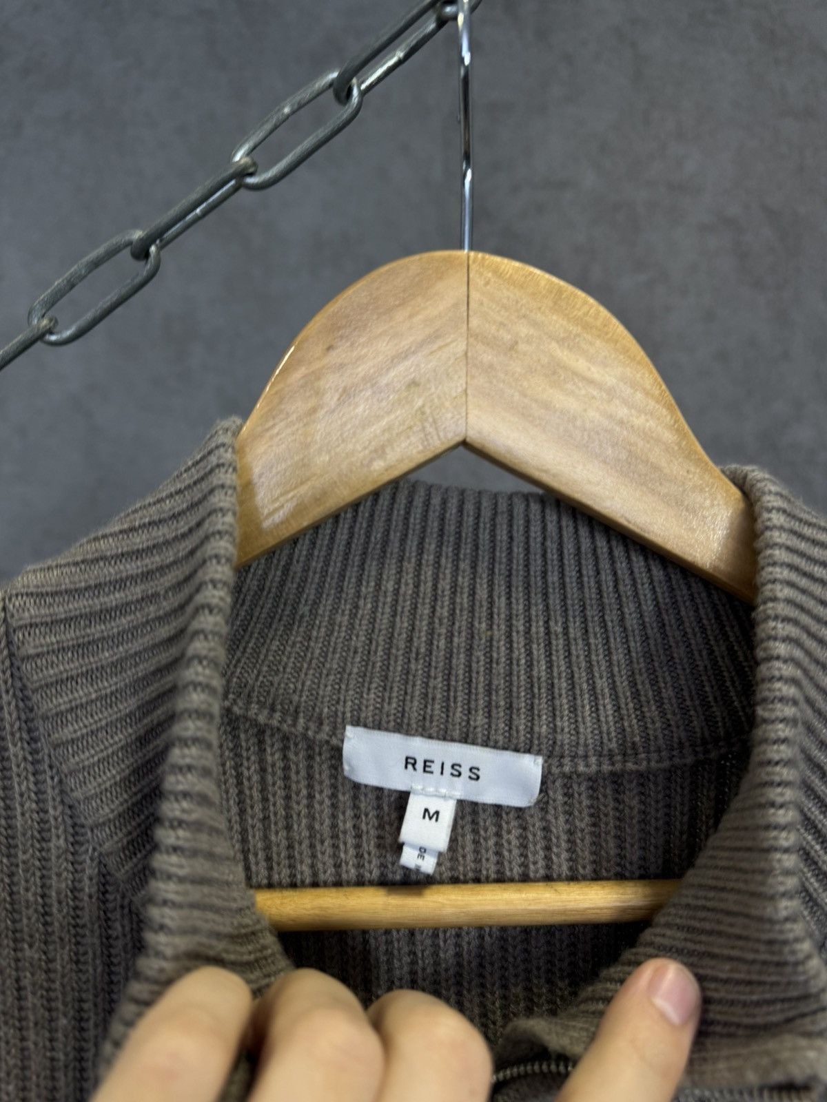 Reiss Reiss designer 1/3 zip sweater Size US M / EU 48-50 / 2 - 3 Thumbnail