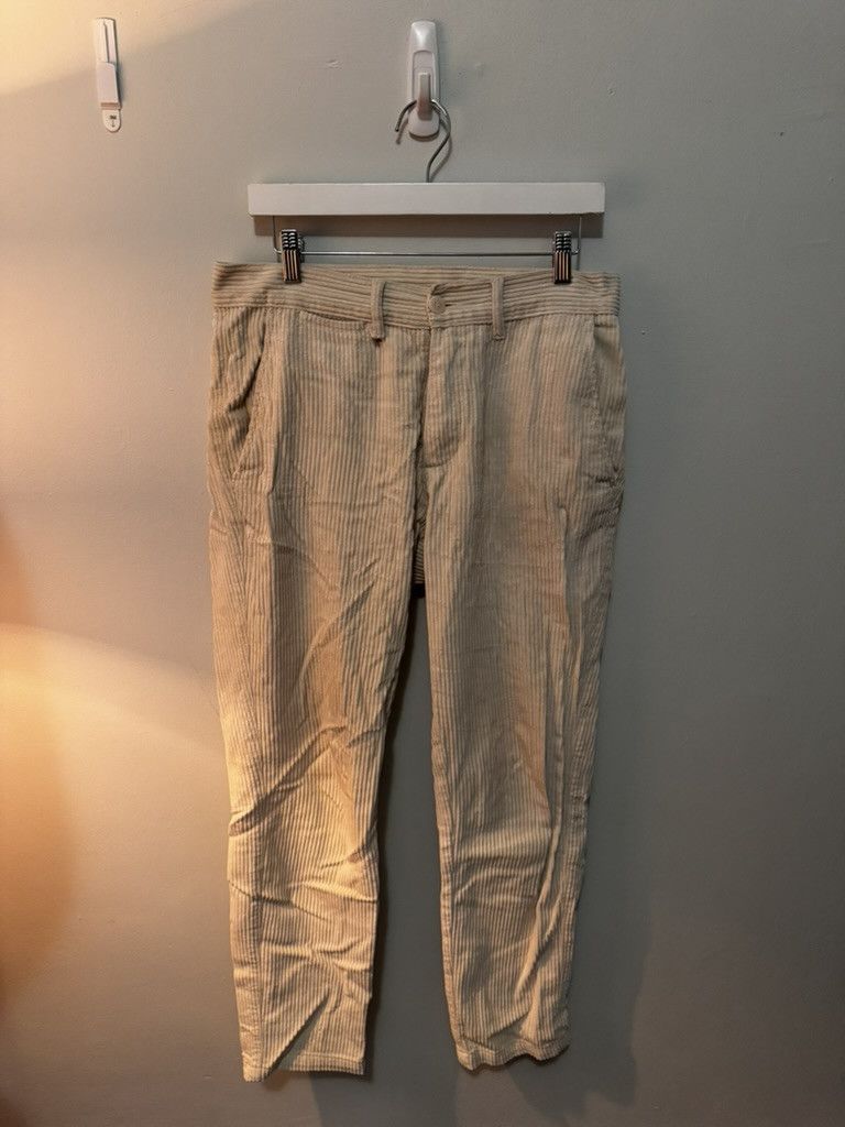 La Paz La Paz - White Corduroy Pants Size US 32 / EU 48 - 1 Thumbnail