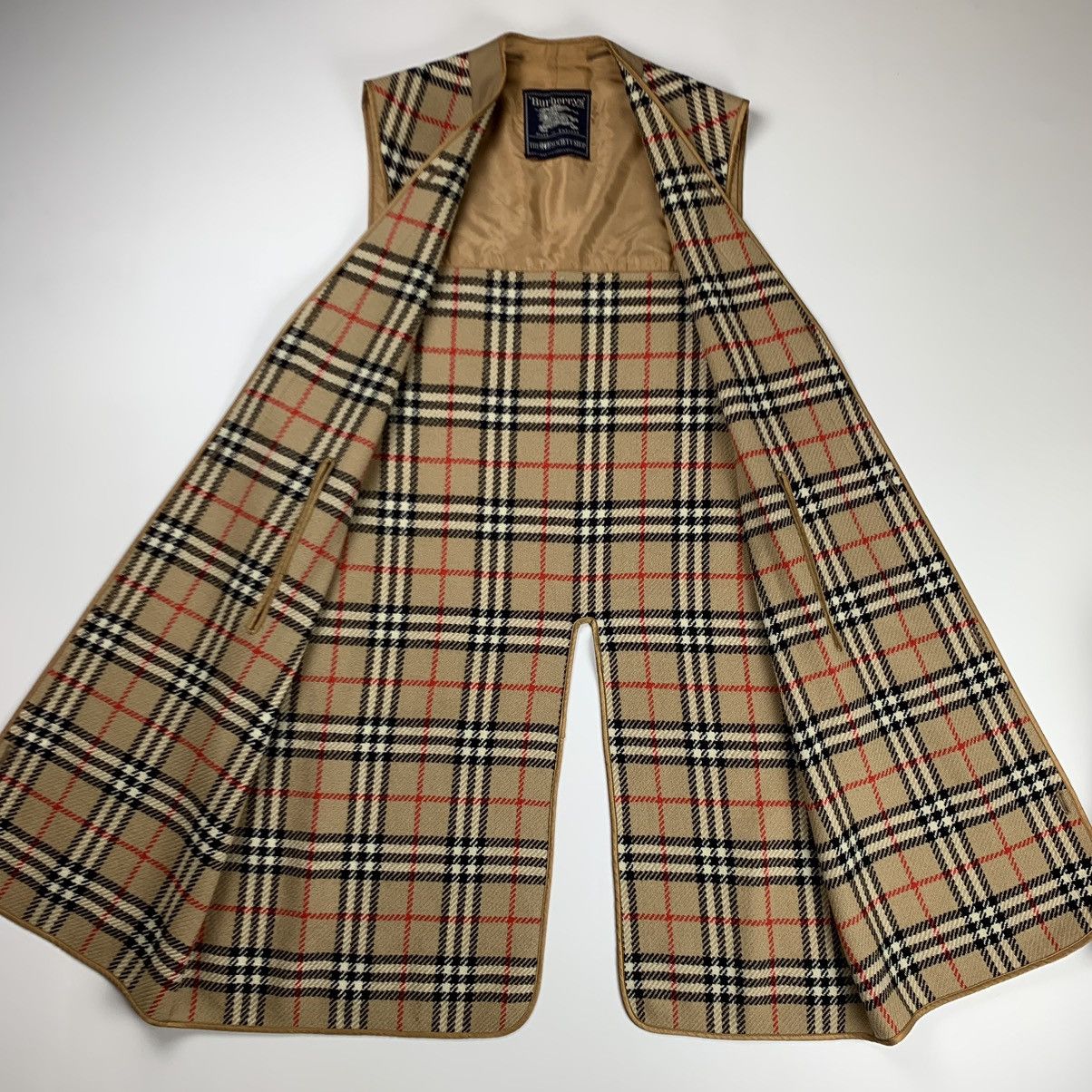 Burberry × Vintage Burberry vintage wool liner nova check Size US L / EU 52-54 / 3 - 3 Thumbnail