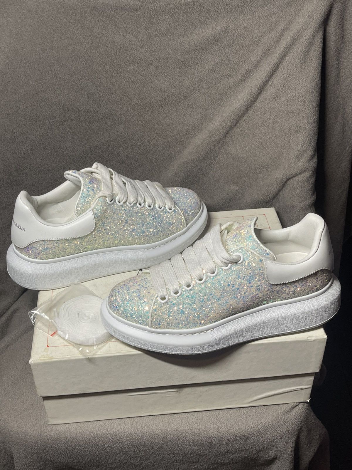 Alexander McQueen Oversized Sneakers Size US 5.5 / IT 35.5 - 1 Thumbnail