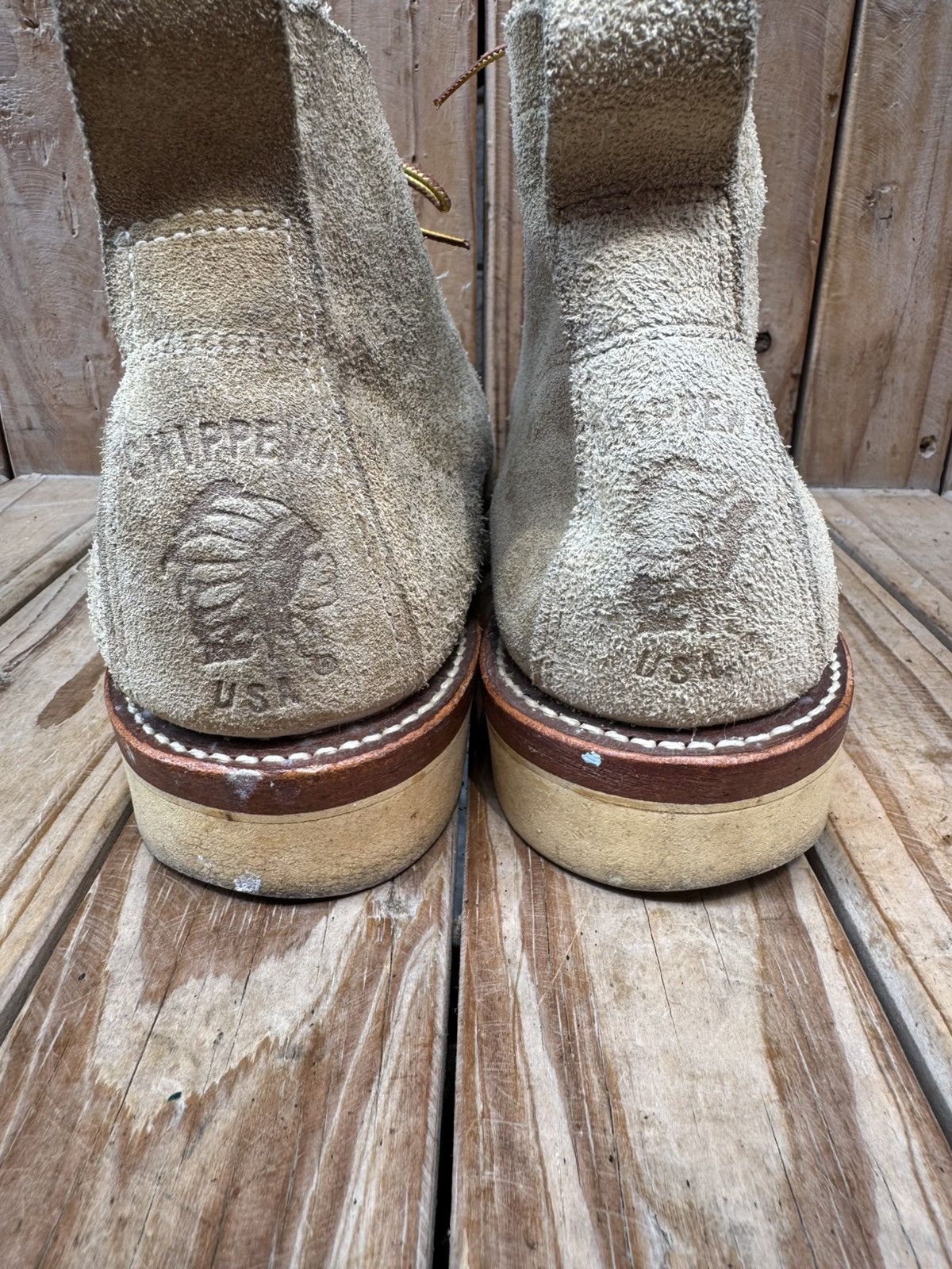 Chippewa Chippewa Grey Men’s Chukka leather boots sz US 8 EE UK 7 Size US 8 / EU 41 - 7 Thumbnail