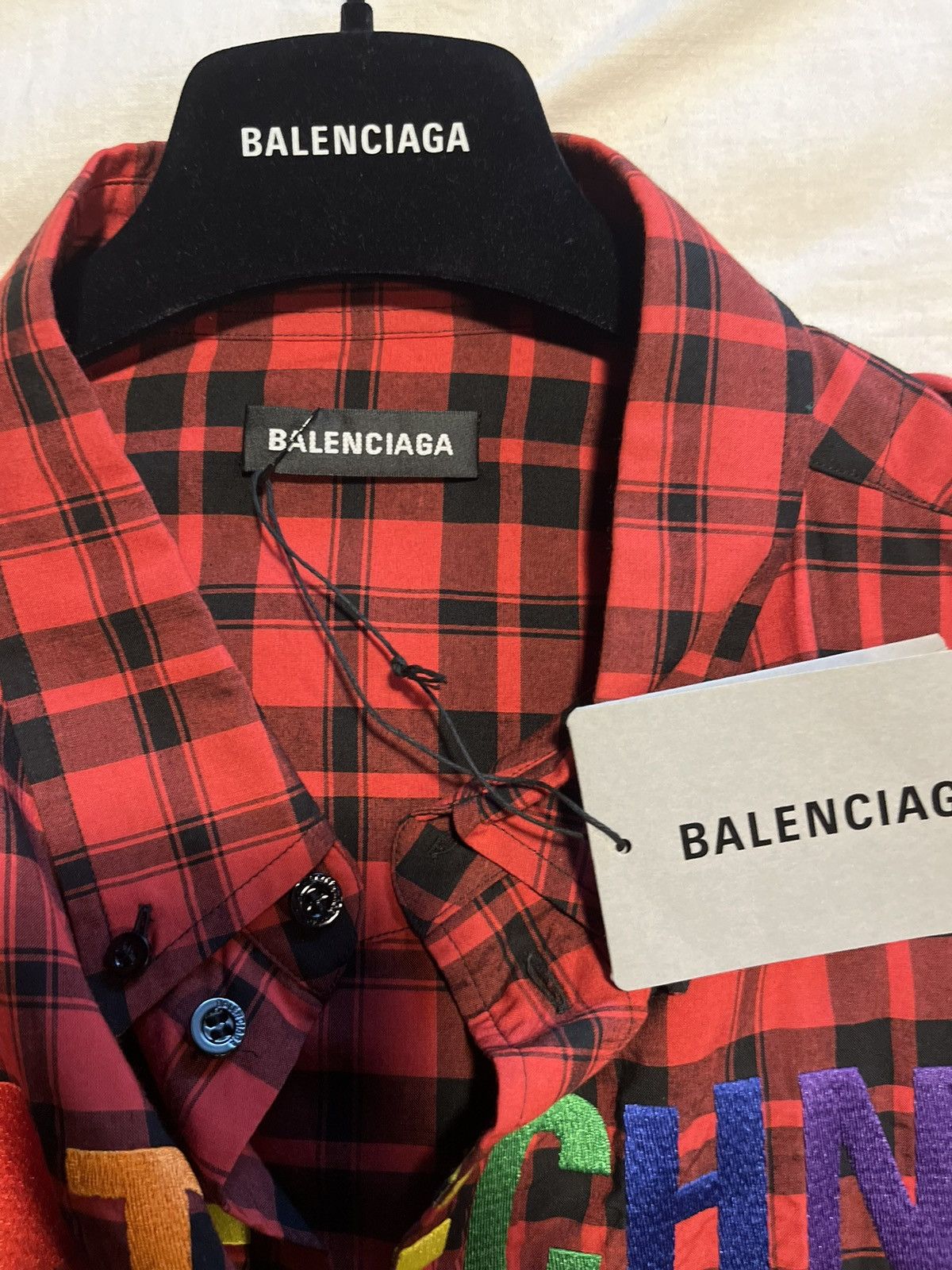Balenciaga Balenciaga i ❤️ techno oversize shirt. Size US M / EU 48-50 / 2 - 10 Thumbnail