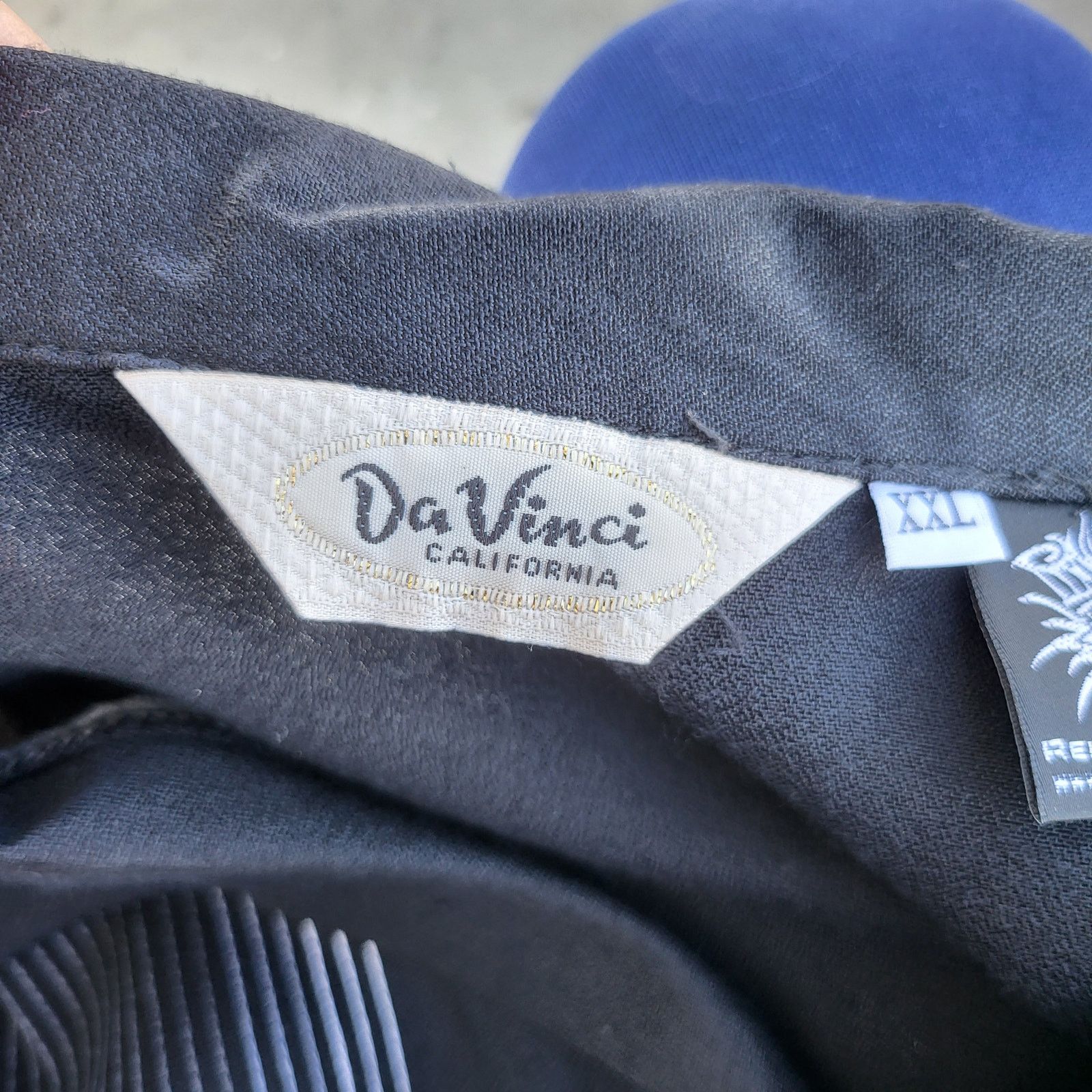 Other Vintage 90s Da Vinci Shirt Size 2XL XXL Black Reign & Shine Size US XXL / EU 58 / 5 - 8 Thumbnail