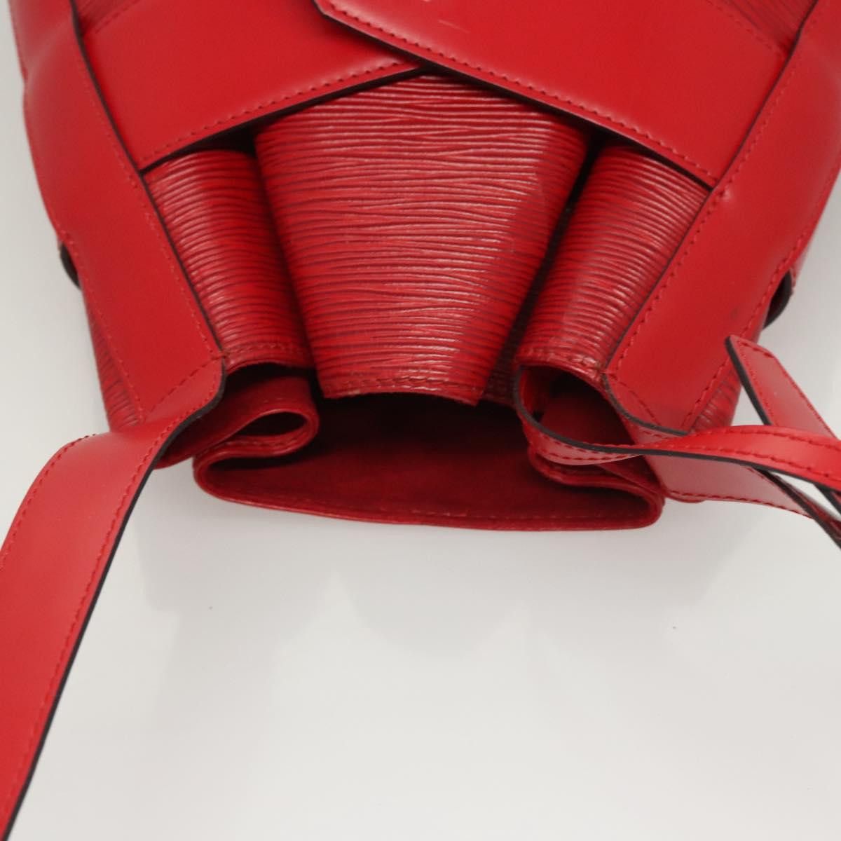 Louis Vuitton LOUIS VUITTON Epi Sac Depaule GM Shoulder Bag Red M80197 Size ONE SIZE - 6 Thumbnail