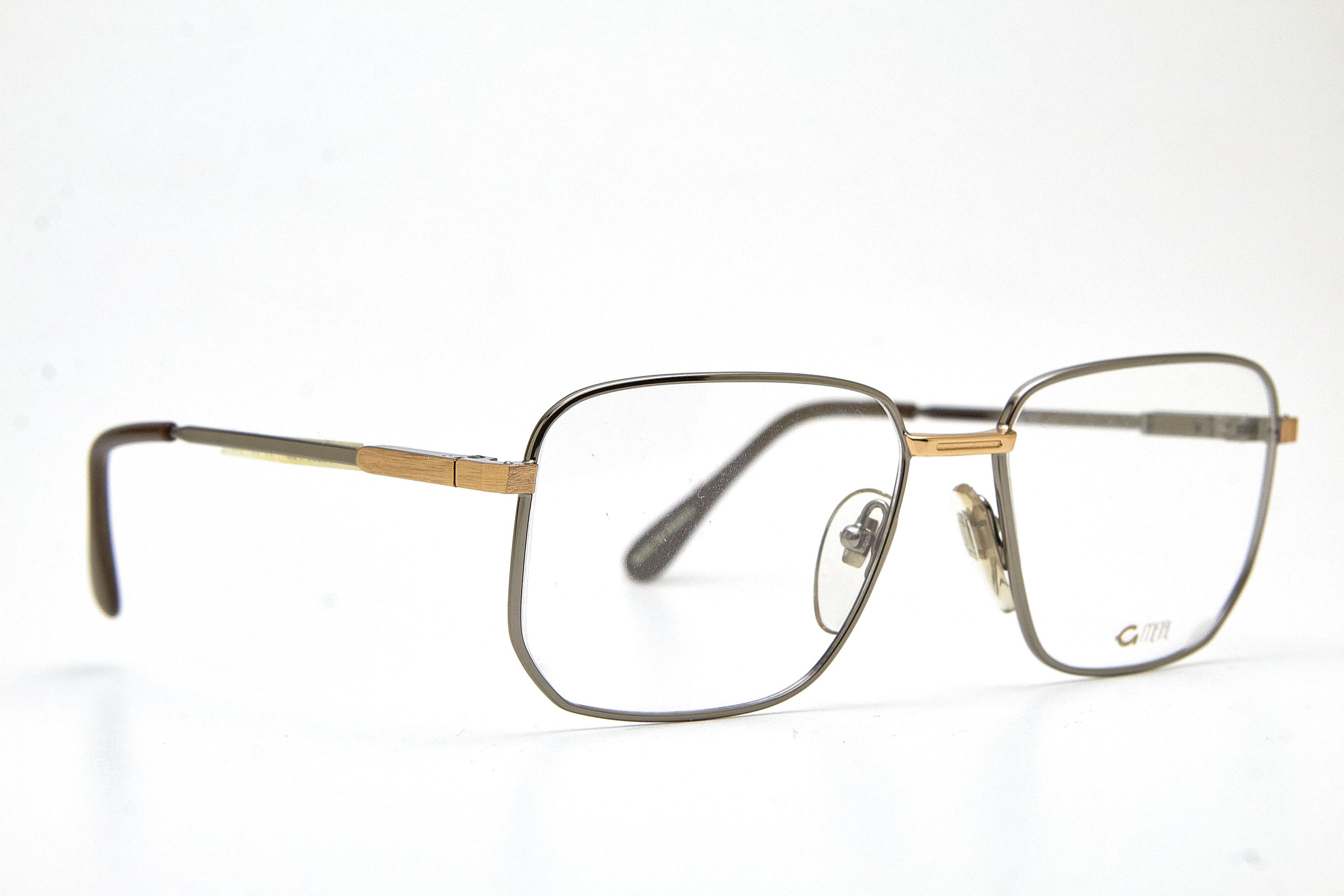 Vintage Old Money GRASSET Gold&Silver Rectangular Quiet Lux Specs Size ONE SIZE - 4 Thumbnail