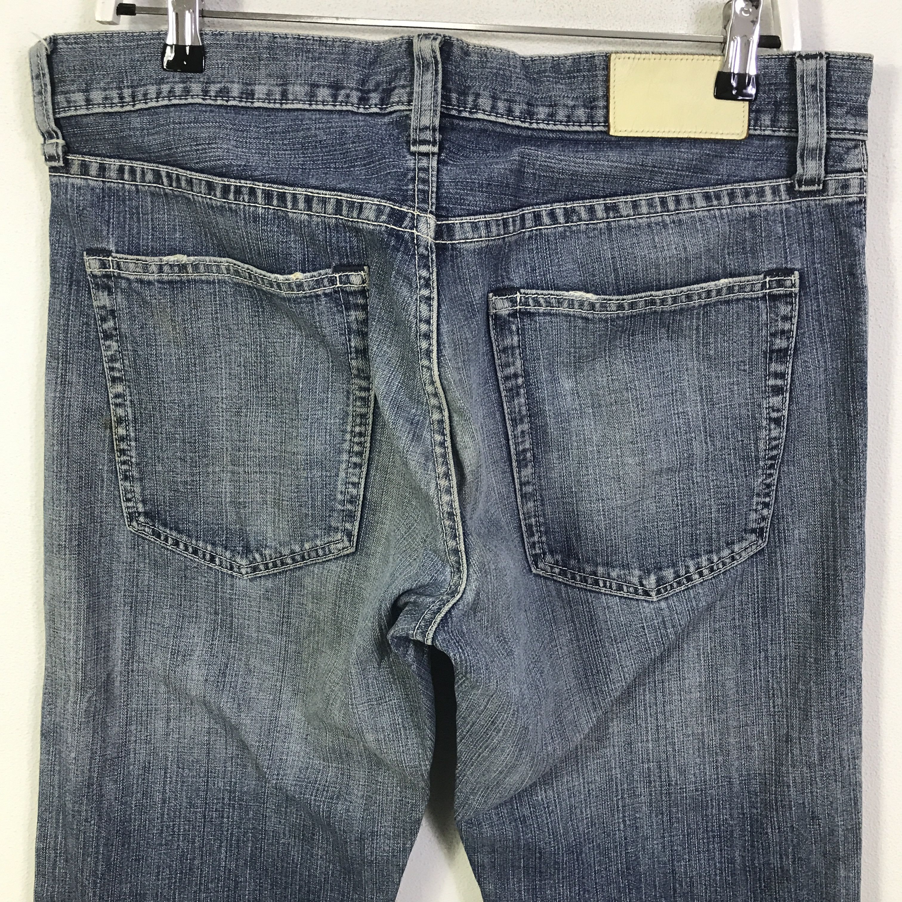 Uniqlo japanese uniqlo denim denim jeans K118B21 Size US 32 / EU 48 - 5 Thumbnail