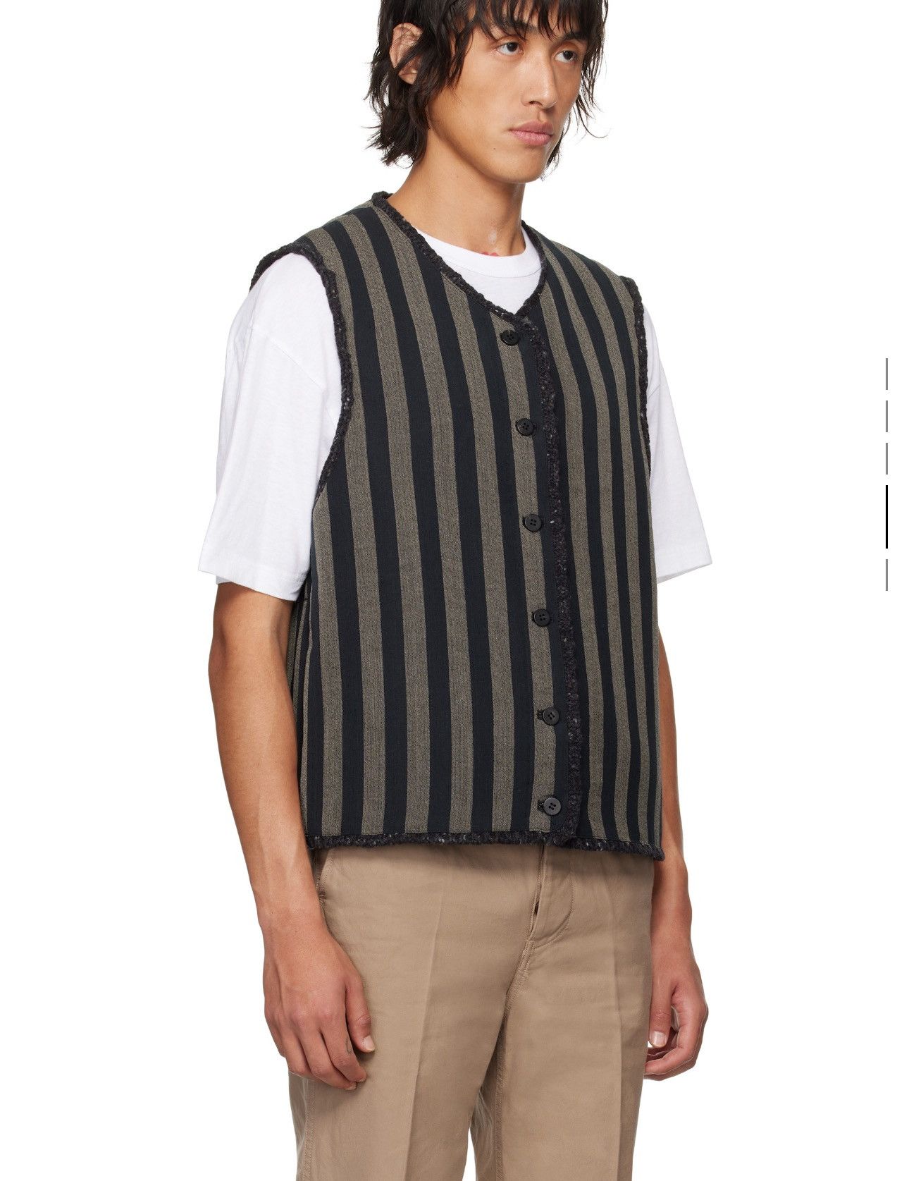 Visvim Crochet hand Knit Vest 24AW