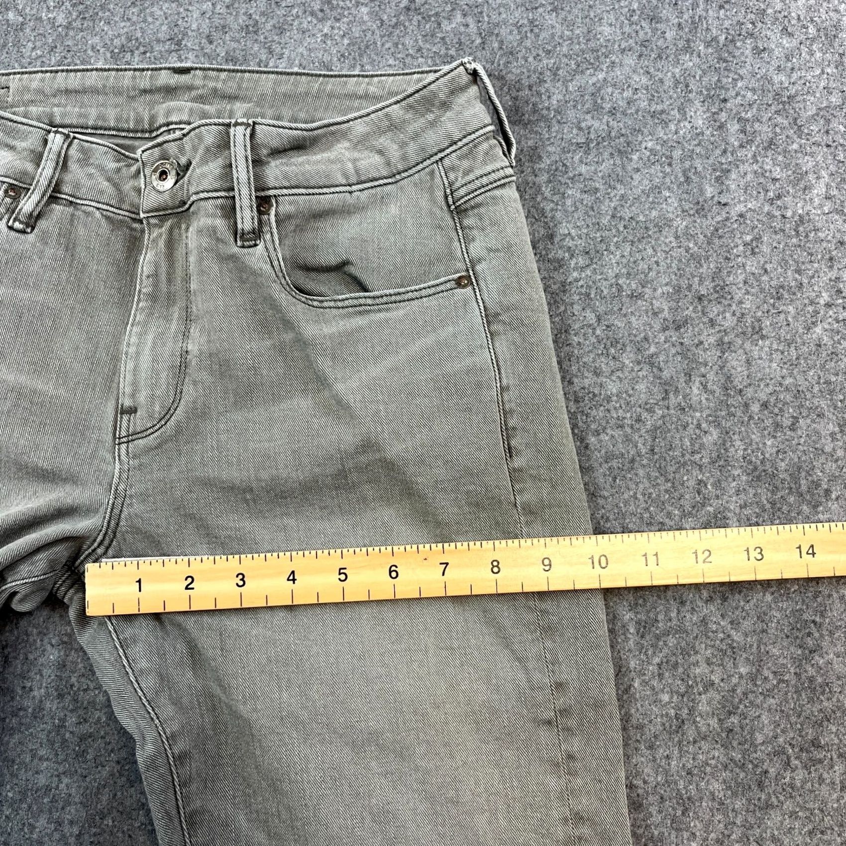 G-Star G-Star Womens Jeans Boyfriend Skinny 27 32 UK 8 Medium Wash Grey Stretch Jeans Women 8 Slim Denim 5-Pocket Classic Vintage: No Gy? Size 30" / US 8 / IT 44 - 6 Thumbnail