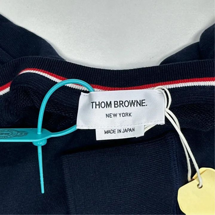Thom Browne Thom Browne Classic Navy Sweatshirt for Men -2507 Size US M / EU 48-50 / 2 - 6 Thumbnail