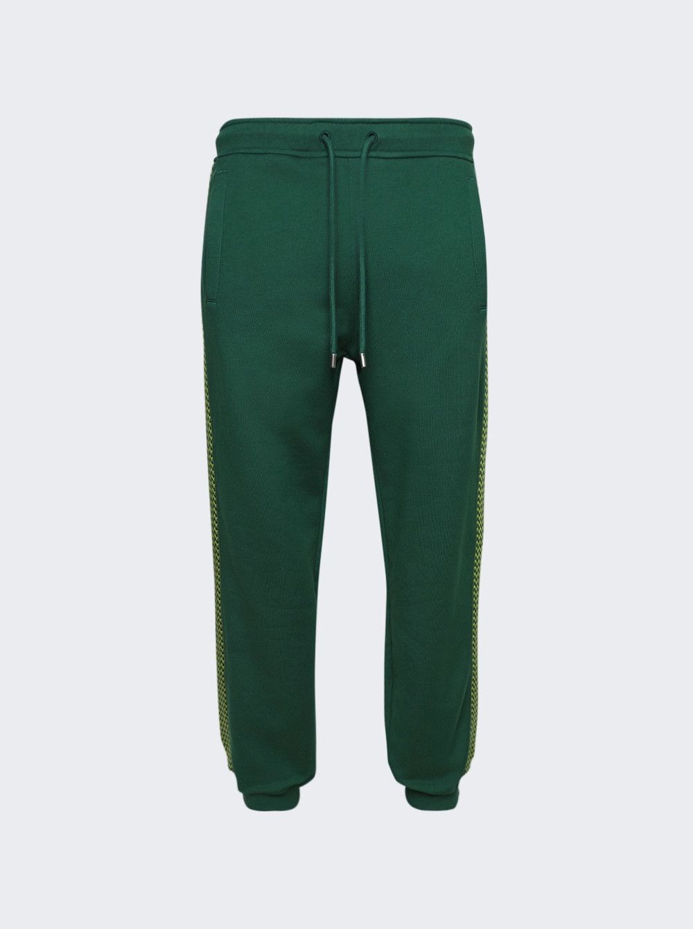 Lanvin o1mle0426 Side Curb Classic Joggers & Sweatpants in Green Size US 38 / EU 54 - 1 Thumbnail