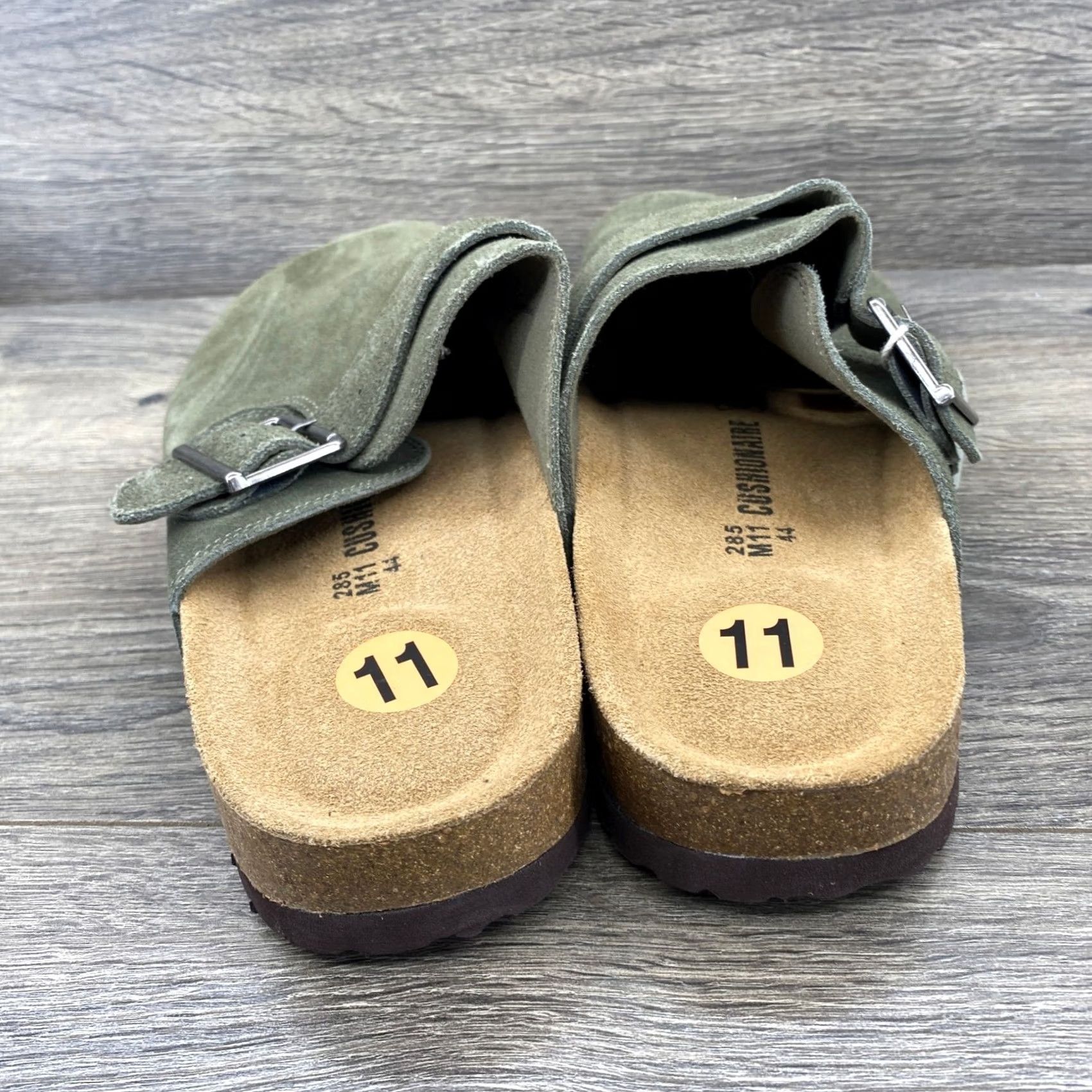 Cushionaire Classic Men’s Slip-On Buckle Clog in Olive Brown CUSHIONAIRE - Brandclub - CUSHIONAIRE Wally Loafer-Style  main image 2