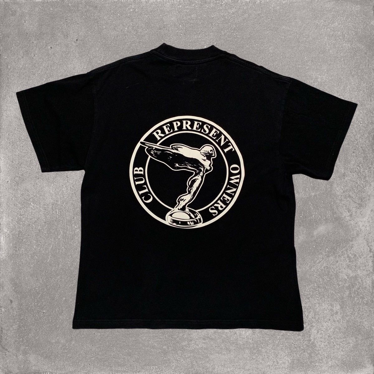 Represent Clo. Represent Medium Owners Club Angel Jet Black Tee Size US M / EU 48-50 / 2 - 1 Thumbnail