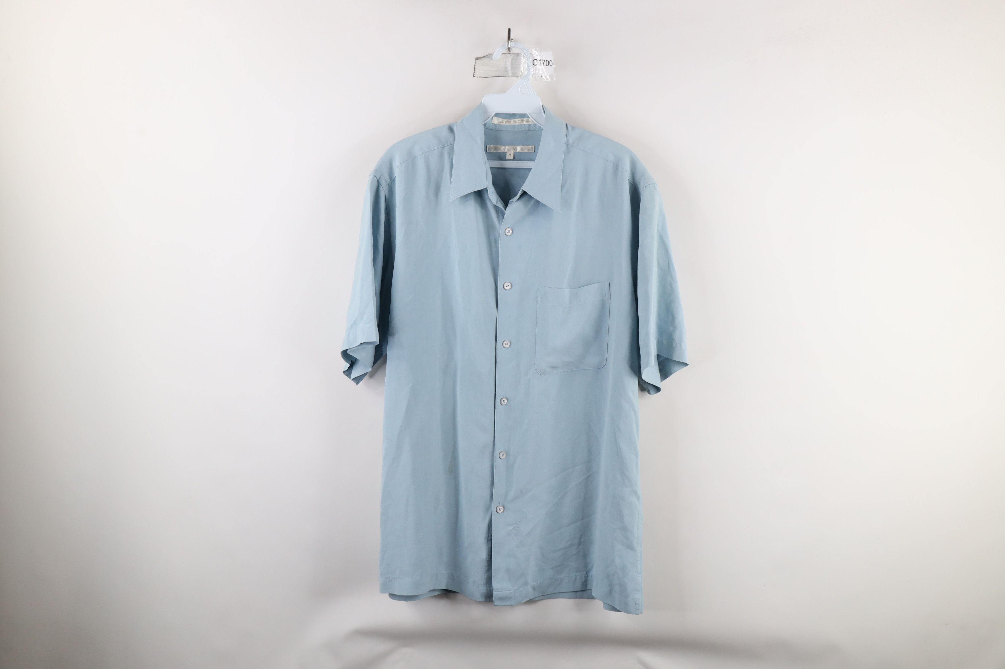 Vintage Vintage 90s Streetwear Short Sleeve Button Shirt Carolina Size US M / EU 48-50 / 2 - 1 Thumbnail