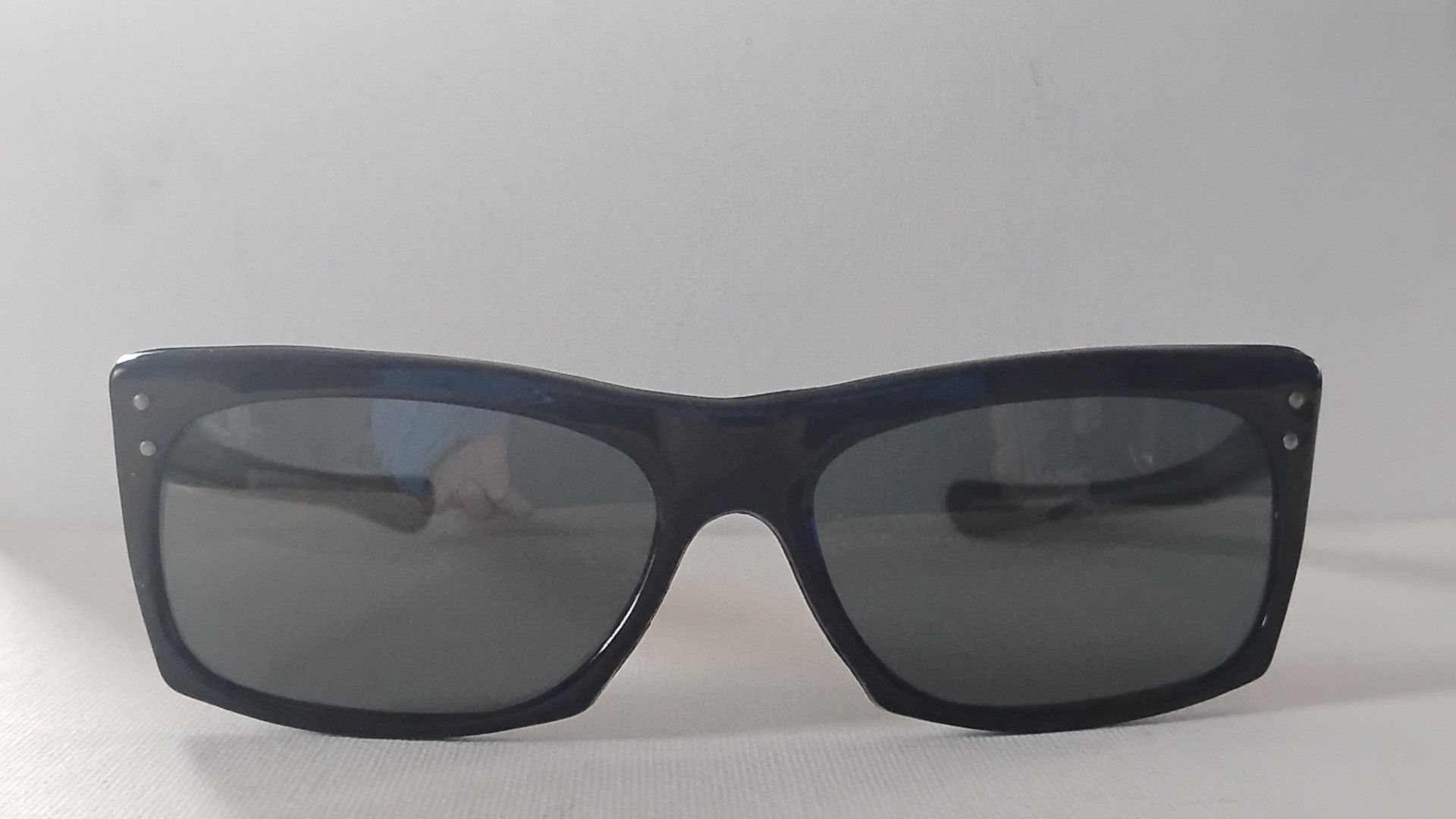 Vintage '68 MOD NOIR DOUX HOMME FAIT MAIN FRANCE Lunettes de Soleil Size ONE SIZE - 8 Thumbnail