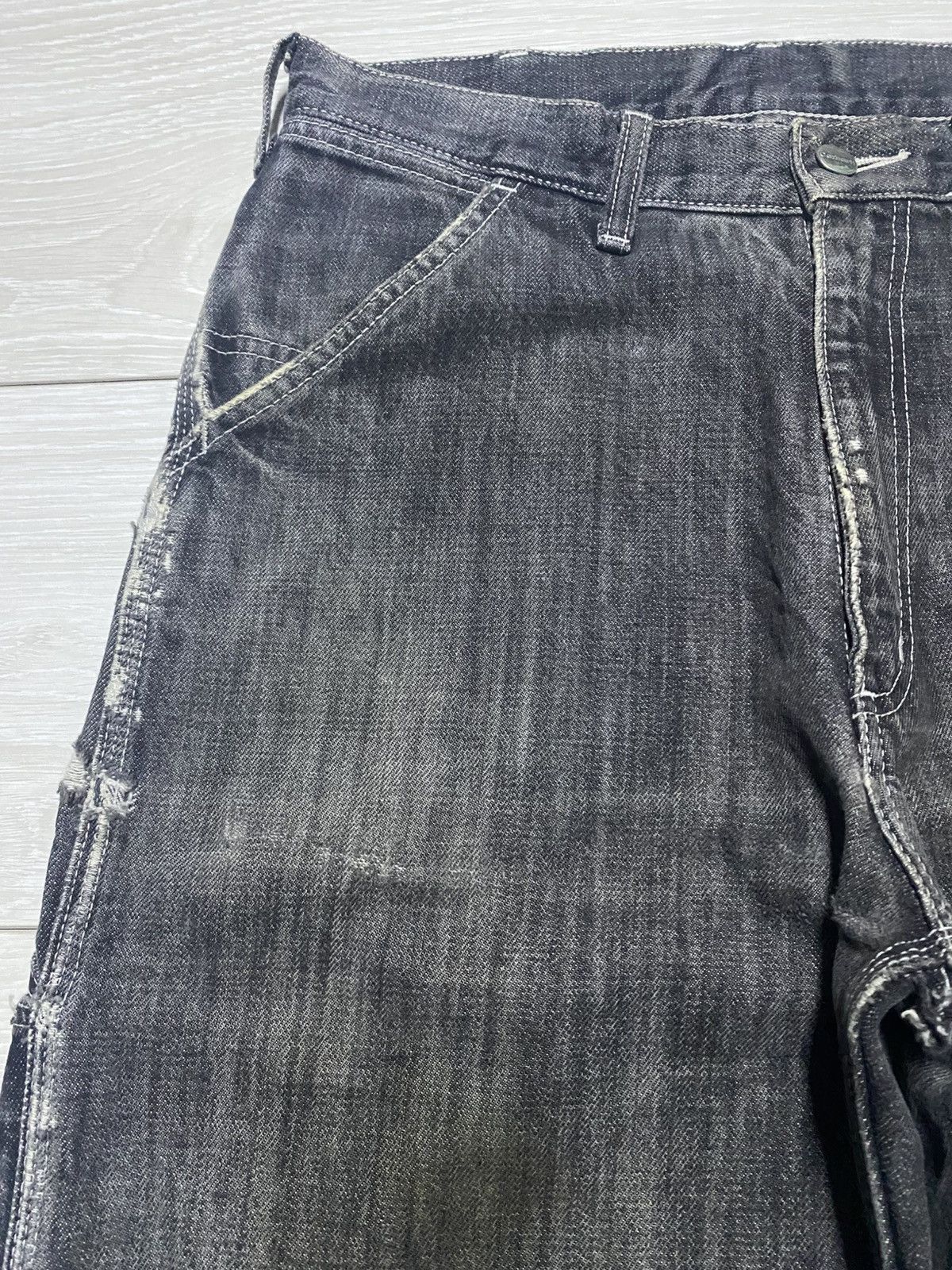 Carhartt Carhatt Cropped Cargo Pants Denim Size US 30 / EU 46 - 3 Thumbnail