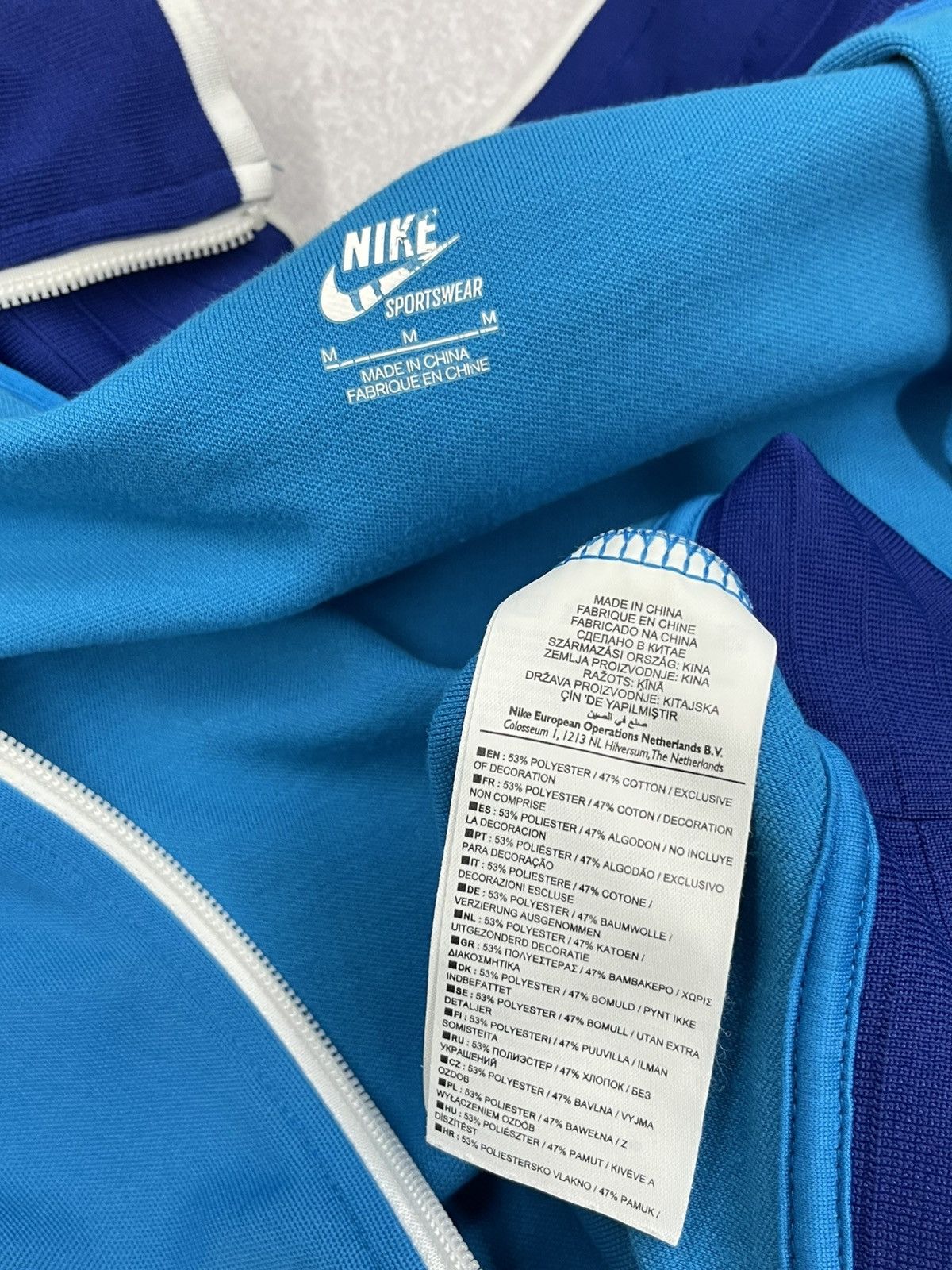 Nike Vintage Nike Track Jacket Blue Drill Y2K ACG TN Tech Size US M / EU 48-50 / 2 - 8 Thumbnail