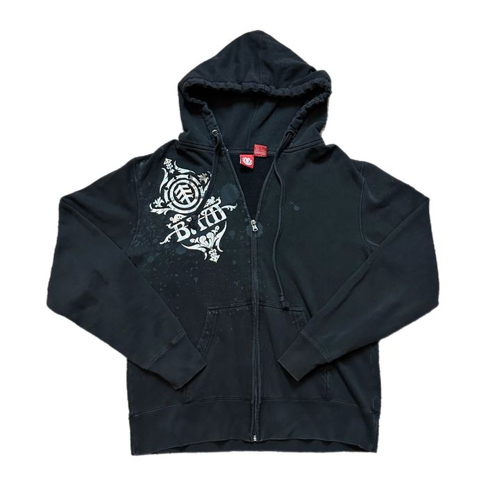 Vintage Y2K Element Bam Margera Zip Up Hoodie Grailed