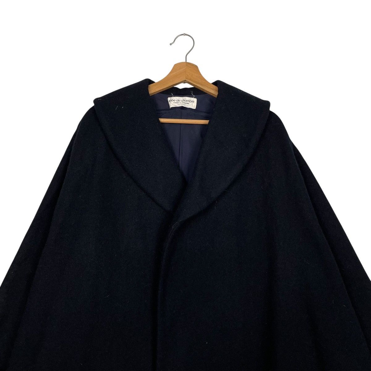 Comme des Garcons Vintage AD1996 Comme Des Garcons Robe De Chambre Overcoat Size L / US 10 / IT 46 - 2 Thumbnail
