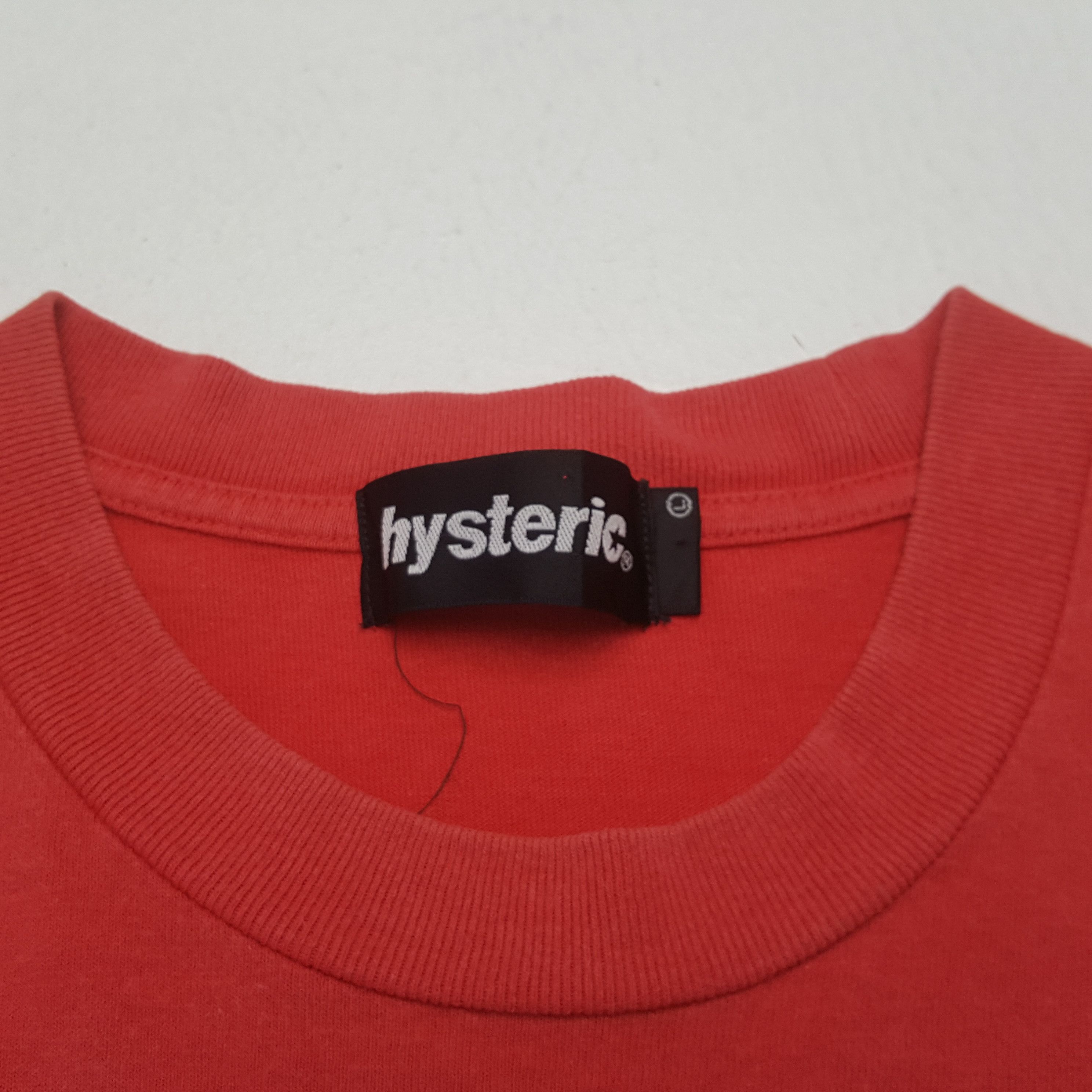 Hysteric Glamour Vintage Hysteric Glamour Japanese Brand T-Shirt C312N80 Size US L / EU 52-54 / 3 - 4 Thumbnail