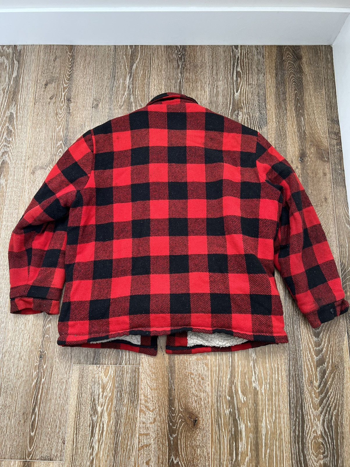 Vintage Vintage cal craft lumber jack flannel jacket Size US XL / EU 56 / 4 - 3 Thumbnail
