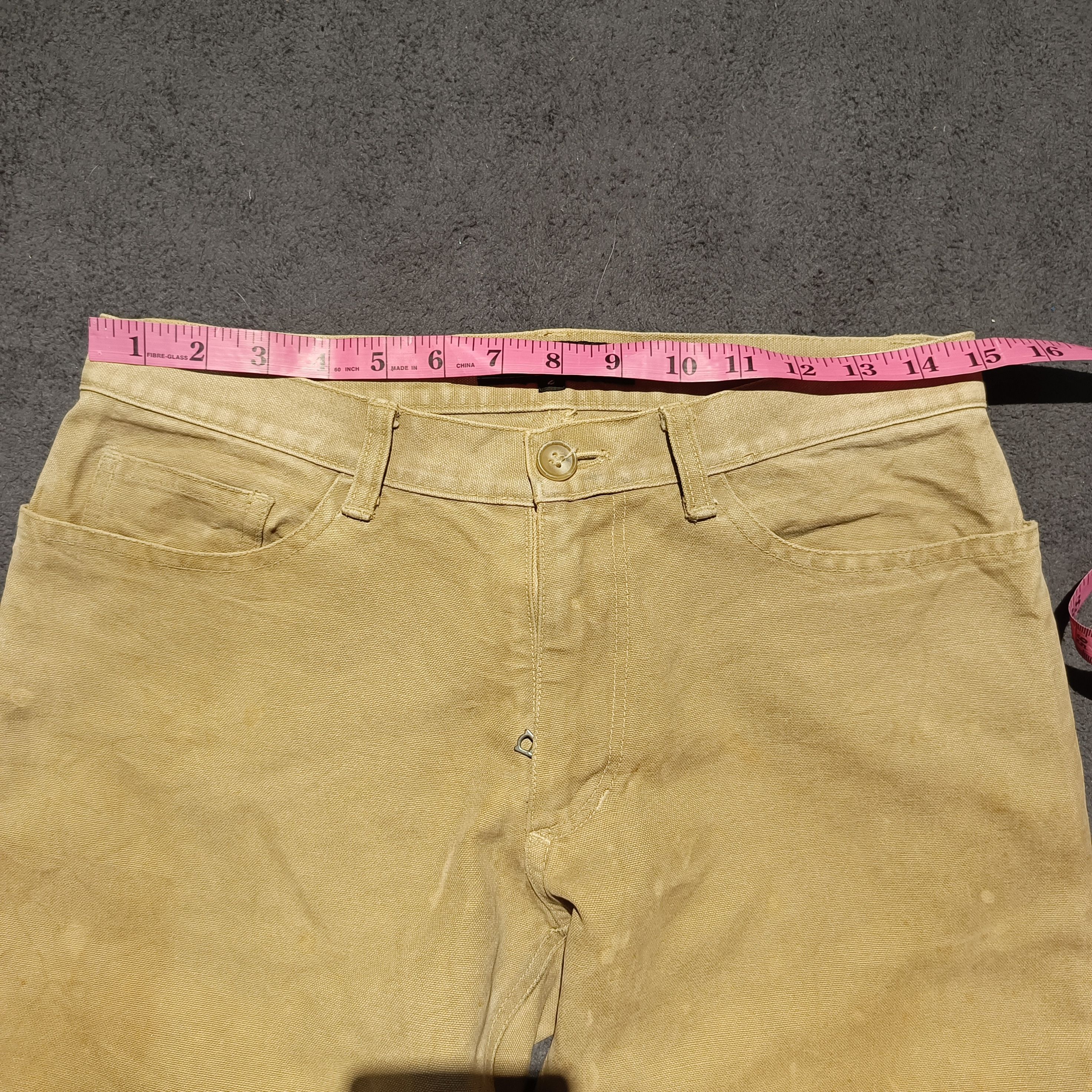 Kazuyuki Kumagai Attachment Vtg 90s Attachment Heavy Duty Hard Dirty Washed Denim Size US 30 / EU 46 - 12 Thumbnail