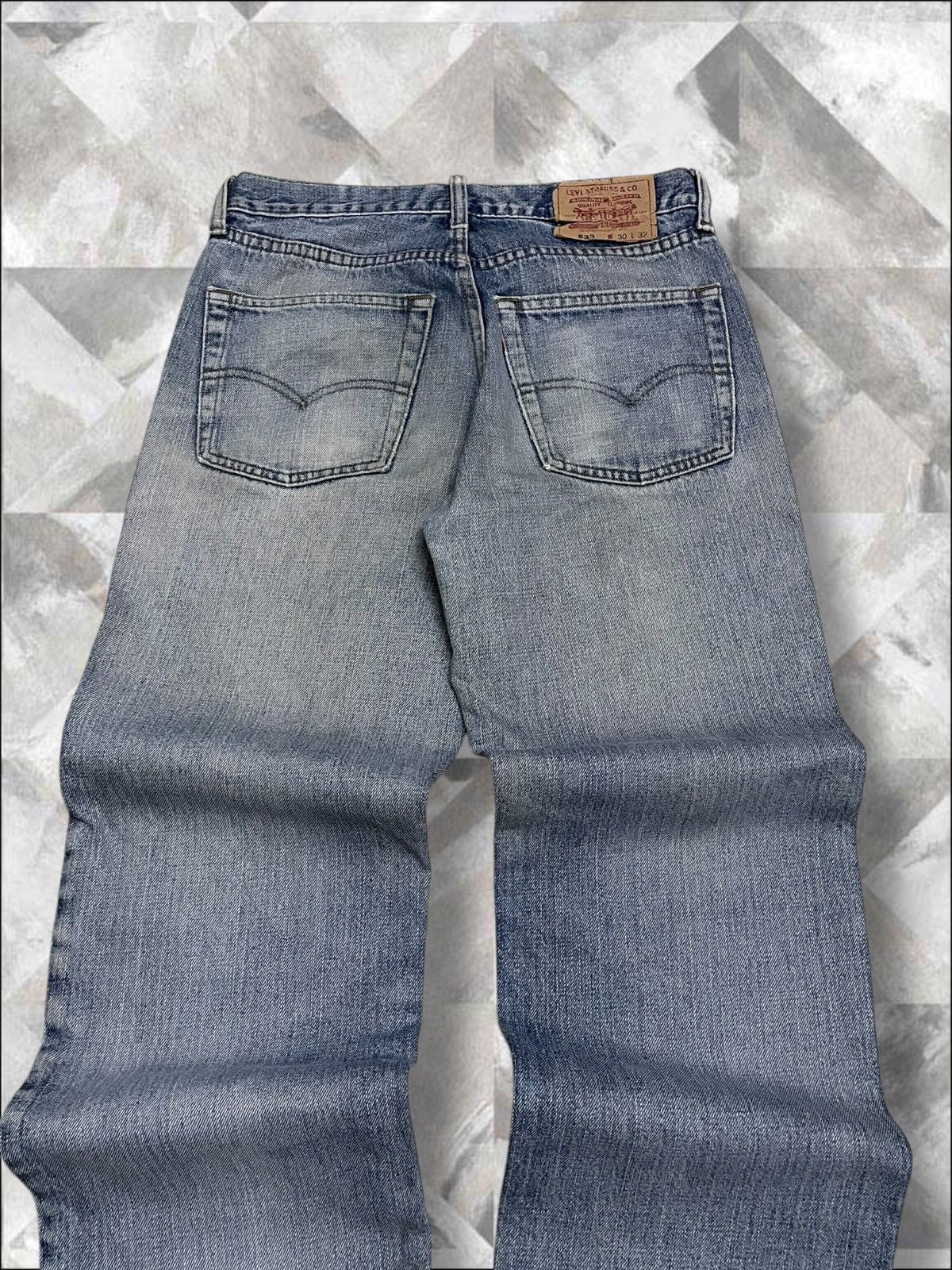 Levi's Vintage Clothing Vintage 1990s Og Levis Designer 533 Distressed Denim Size US 29 - 12 Thumbnail