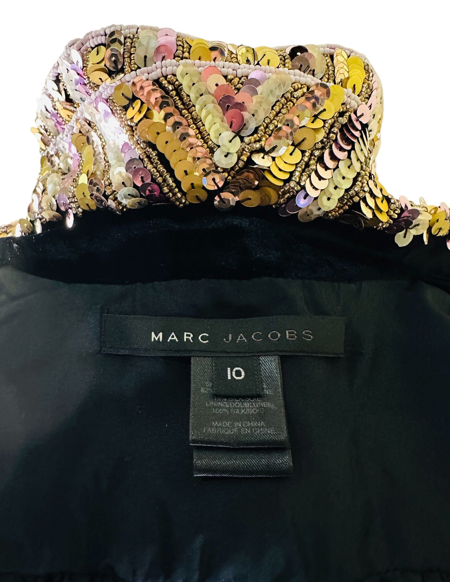 Marc Jacobs Velvet sequin jacket Size S / US 4 / IT 40 - 7 Thumbnail