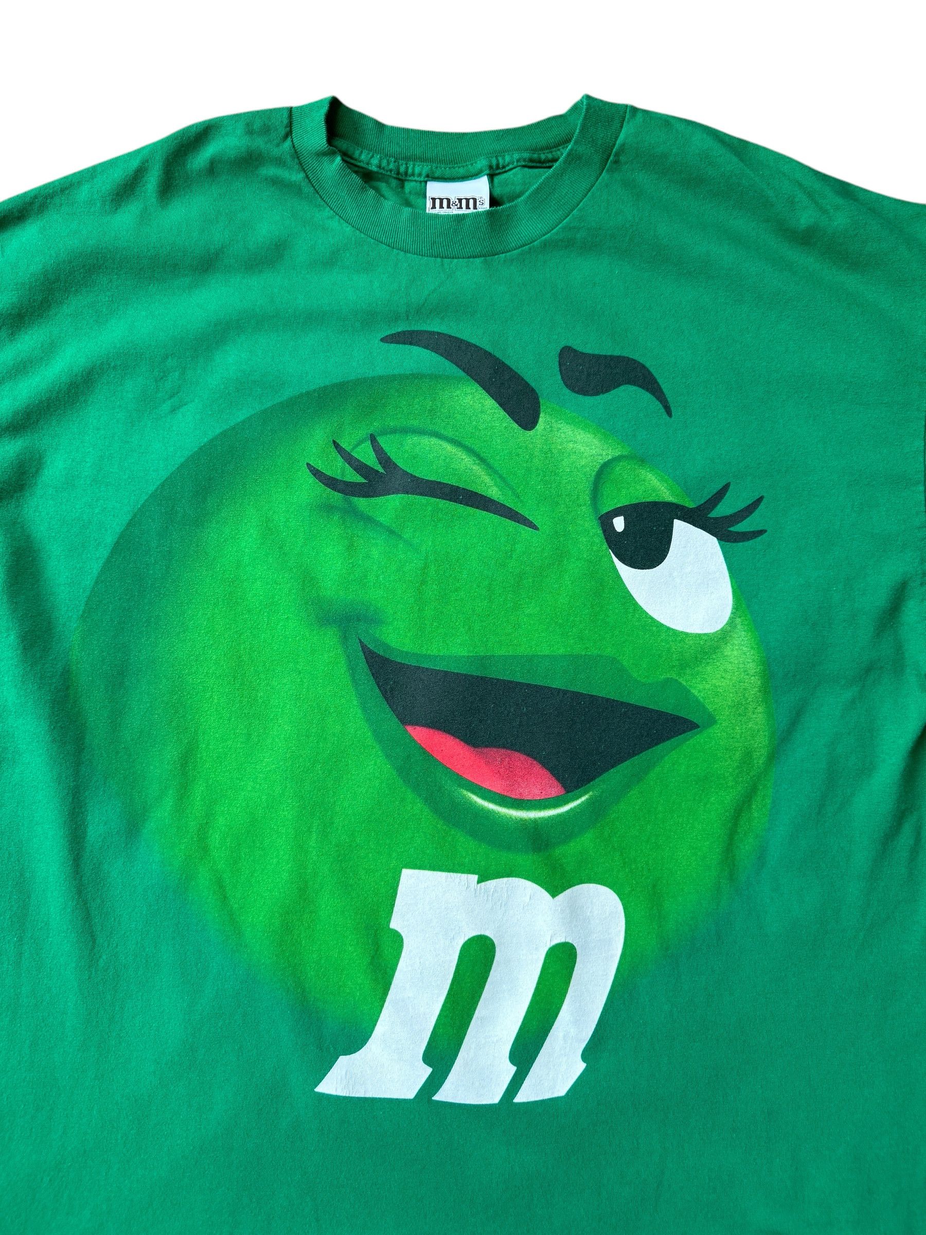 Vintage M&M’s Green Vintage Y2K Long Sleeve Shirt Size US XXL / EU 58 / 5 - 3 Thumbnail