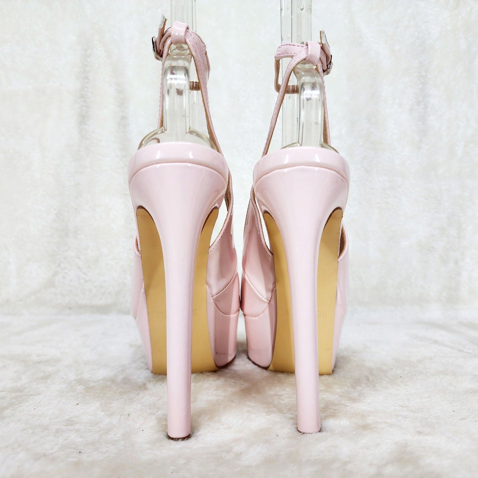 Other Evie Ankle Strap Slingback High Heels Platform Shoes Pumps B Size US 7.5 / IT 37.5 - 6 Thumbnail