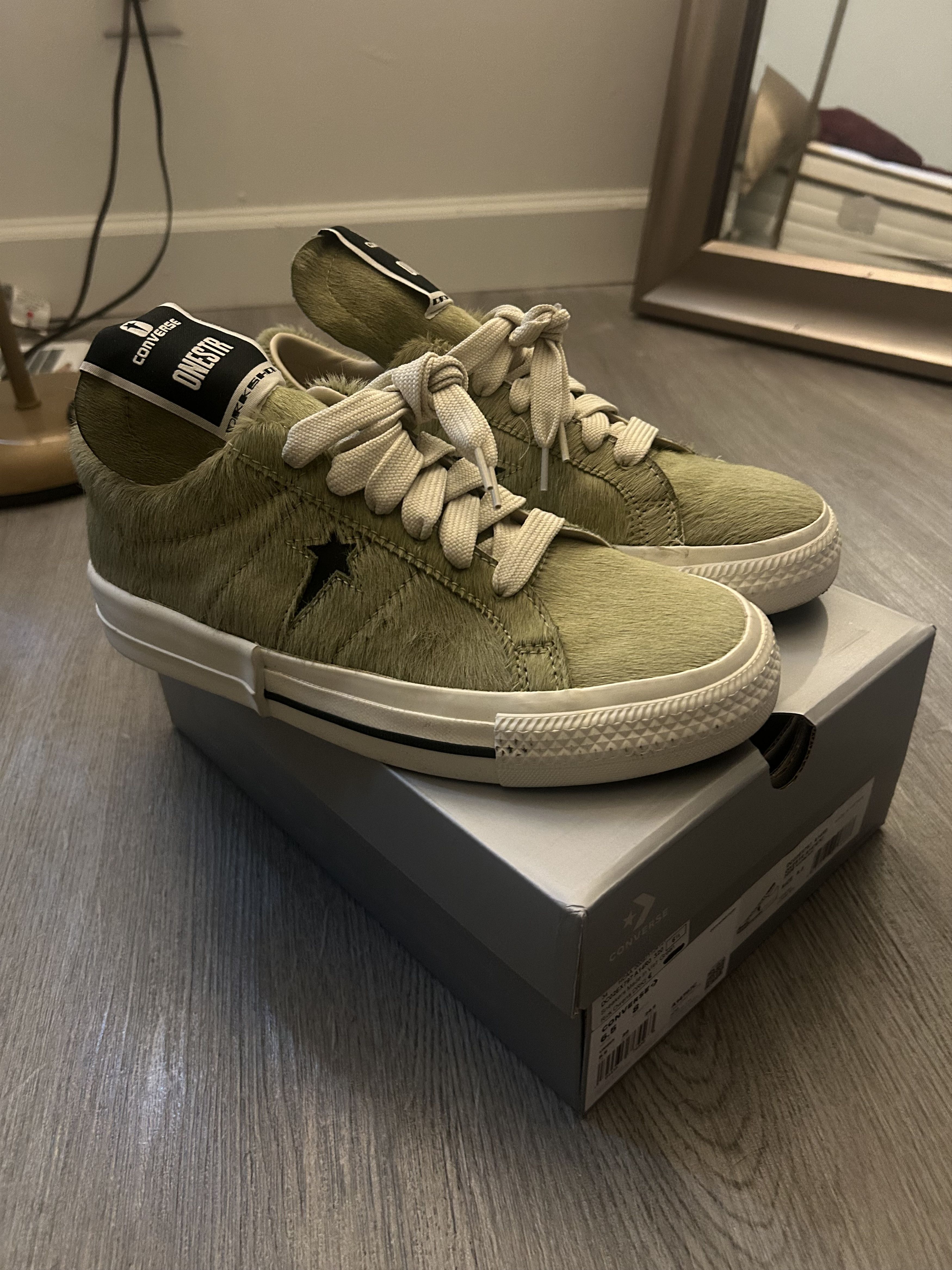 Converse × Rick Owens Drkshdw Converse x Rick Owens Drkshdw Size US 6.5 / EU 39-40 - 1 Thumbnail