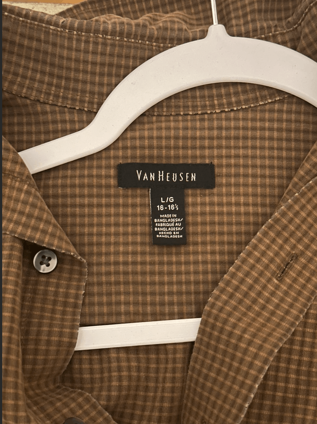 Van Heusen Cropped Van Heusen Shirt (L) Size US L / EU 52-54 / 3 - 2 Thumbnail