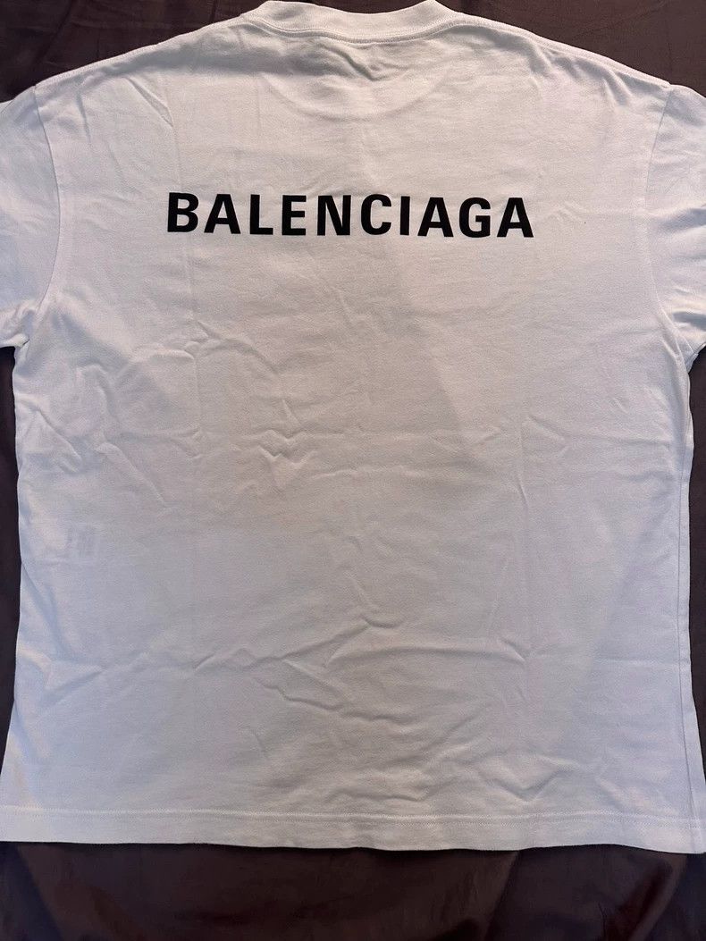 Balenciaga Balenciaga Front and back logo short sleeves Size US S / EU 44-46 / 1 - 2 Thumbnail
