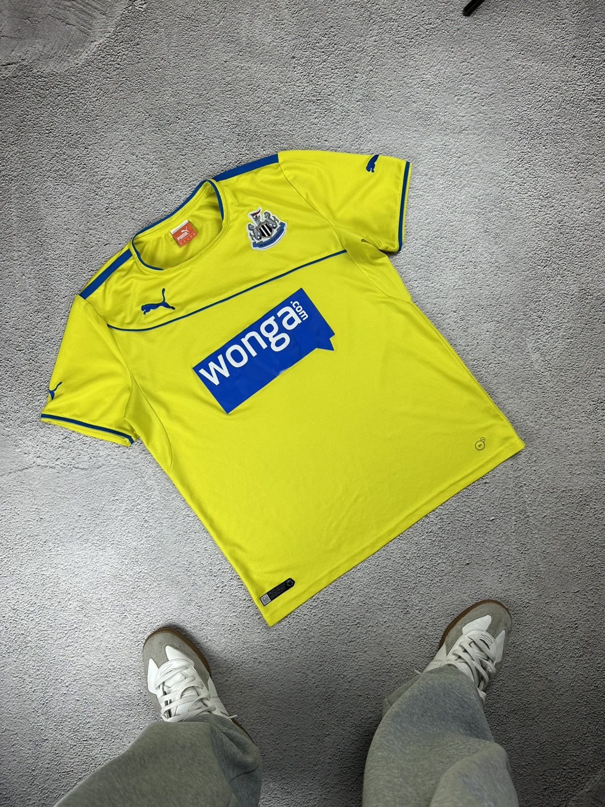 Puma Vintage Puma New Castle United Soccer Jersey Blockcore Wonga Size US M / EU 48-50 / 2 - 3 Thumbnail