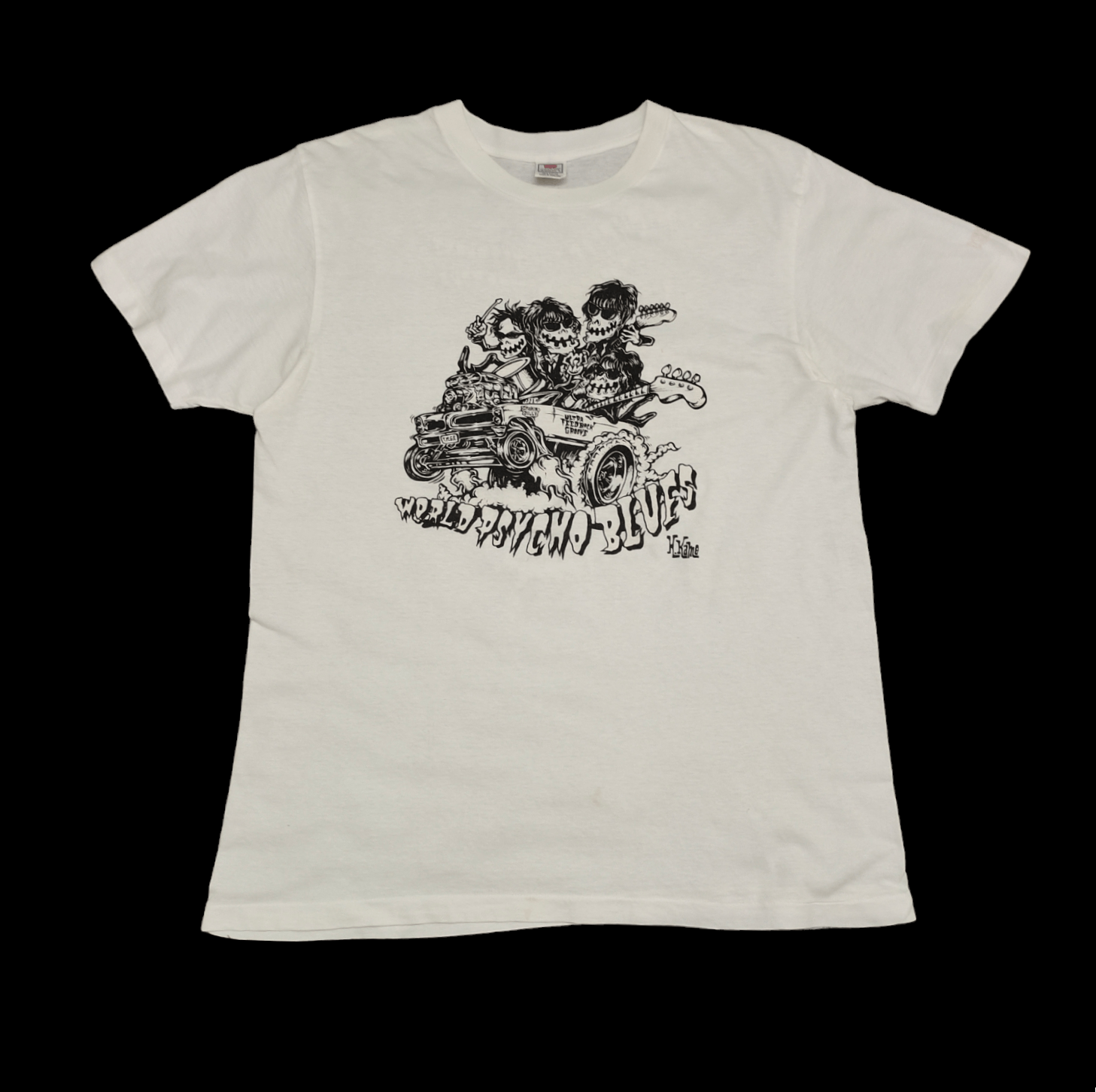 Levi's Vintage 1999 Levi's World Psycho Blues Tour T-Shirt Size US M / EU 48-50 / 2 - 1 Thumbnail