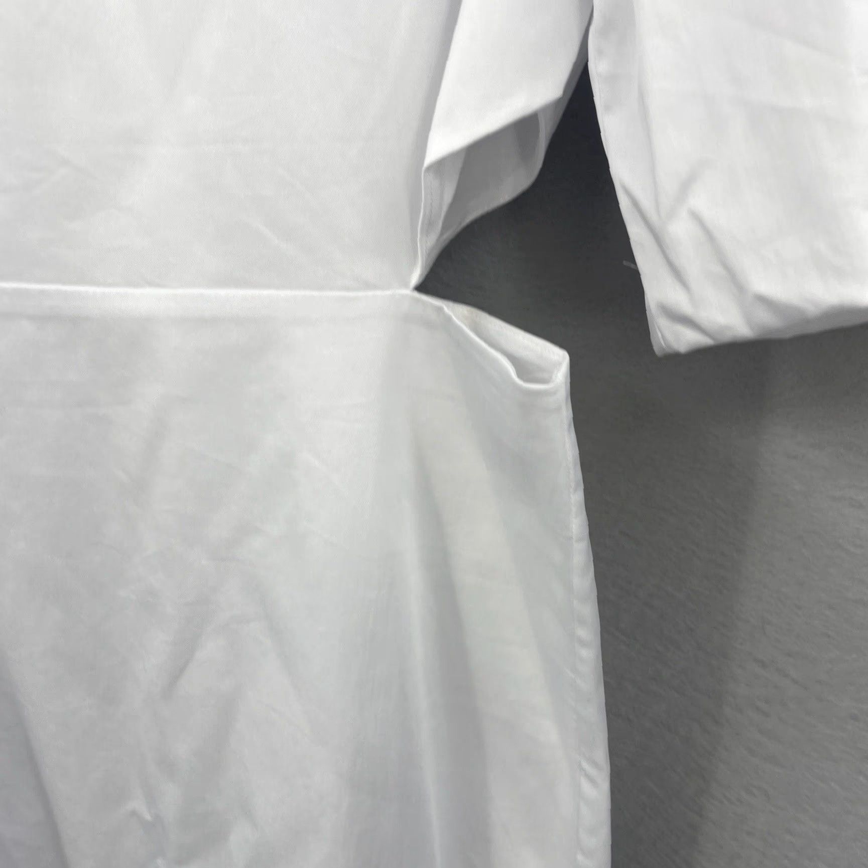 Veronica Beard VINTAGE Veronica Beard Dress Women Short Cotton Mini Cut Out Puff Sleeve Casual Spring Summer 0 White Size XS / US 0-2 / IT 36-38 - 7 Thumbnail