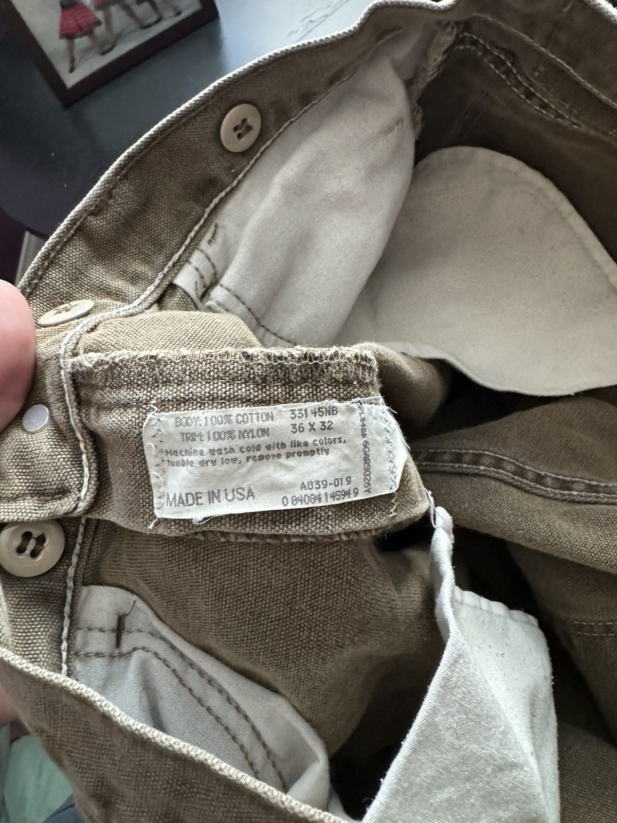 Vintage Duck Hunting Pants Size US 36 / EU 52 - 3 Thumbnail