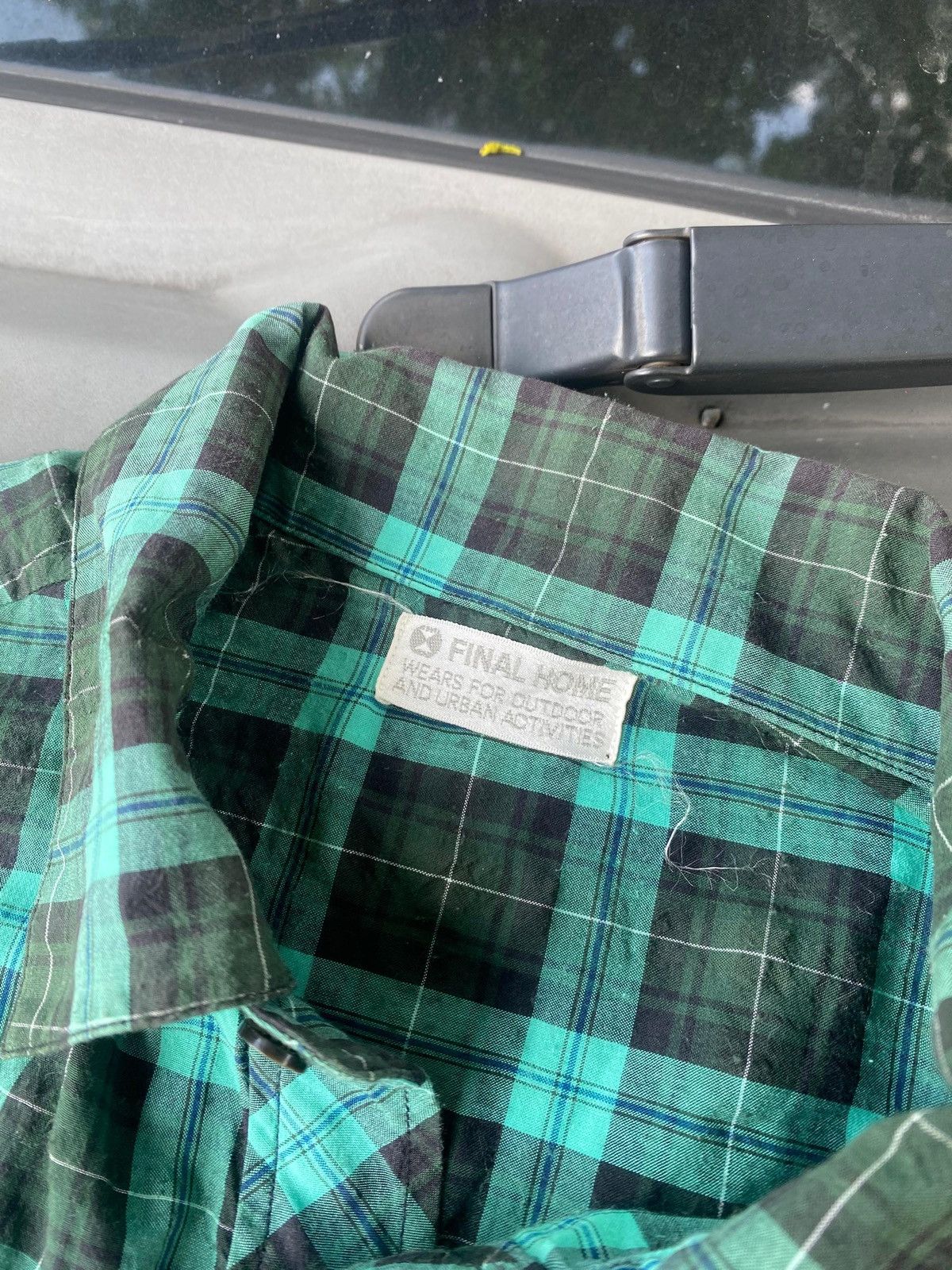 Final Home VINTAGE‼️Final Home Checkered Flannel Shirt Size US S / EU 44-46 / 1 - 4 Thumbnail