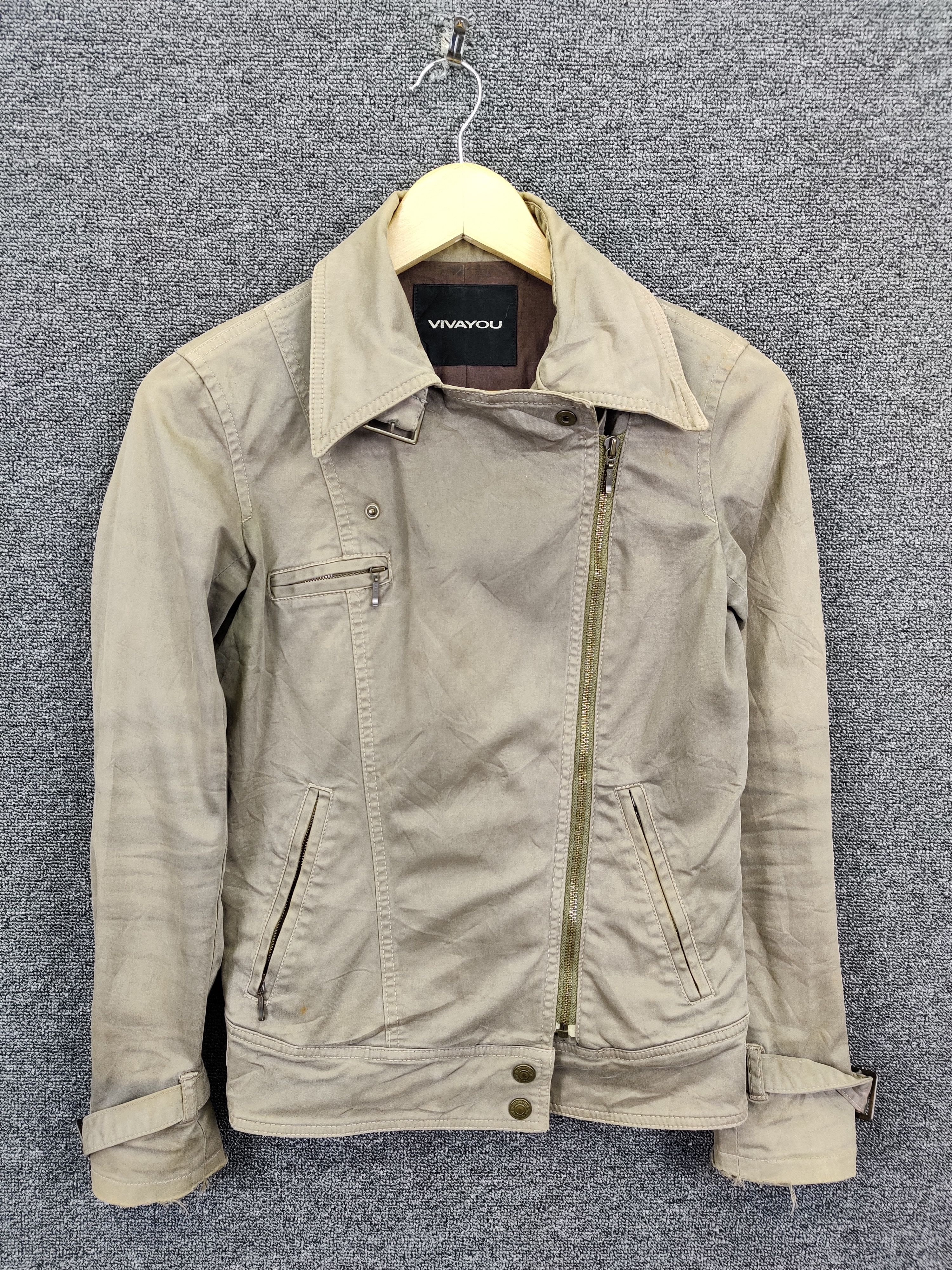 Japanese Brand Rare 🔥 Vivayou Design Ramones Bikers Jacket Size US S / EU 44-46 / 1 - 1 Thumbnail