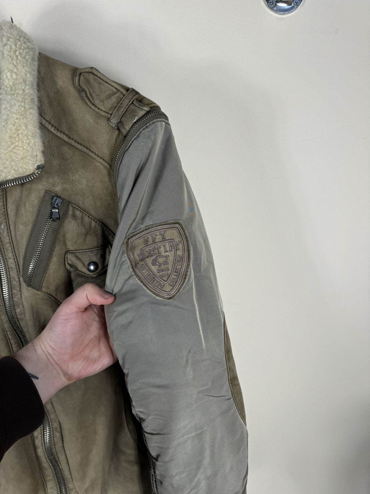 Vintage Rare Vintage 90s FFY Fortify by VITTORIO FORTI Bomber Jacket Size US M / EU 48-50 / 2 - 7 Thumbnail