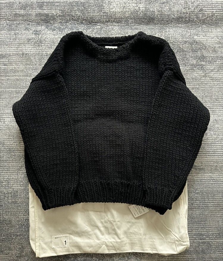 Visvim VISVIM 22AW AMPLUS BOATNECK HAND KNIT Ship neck