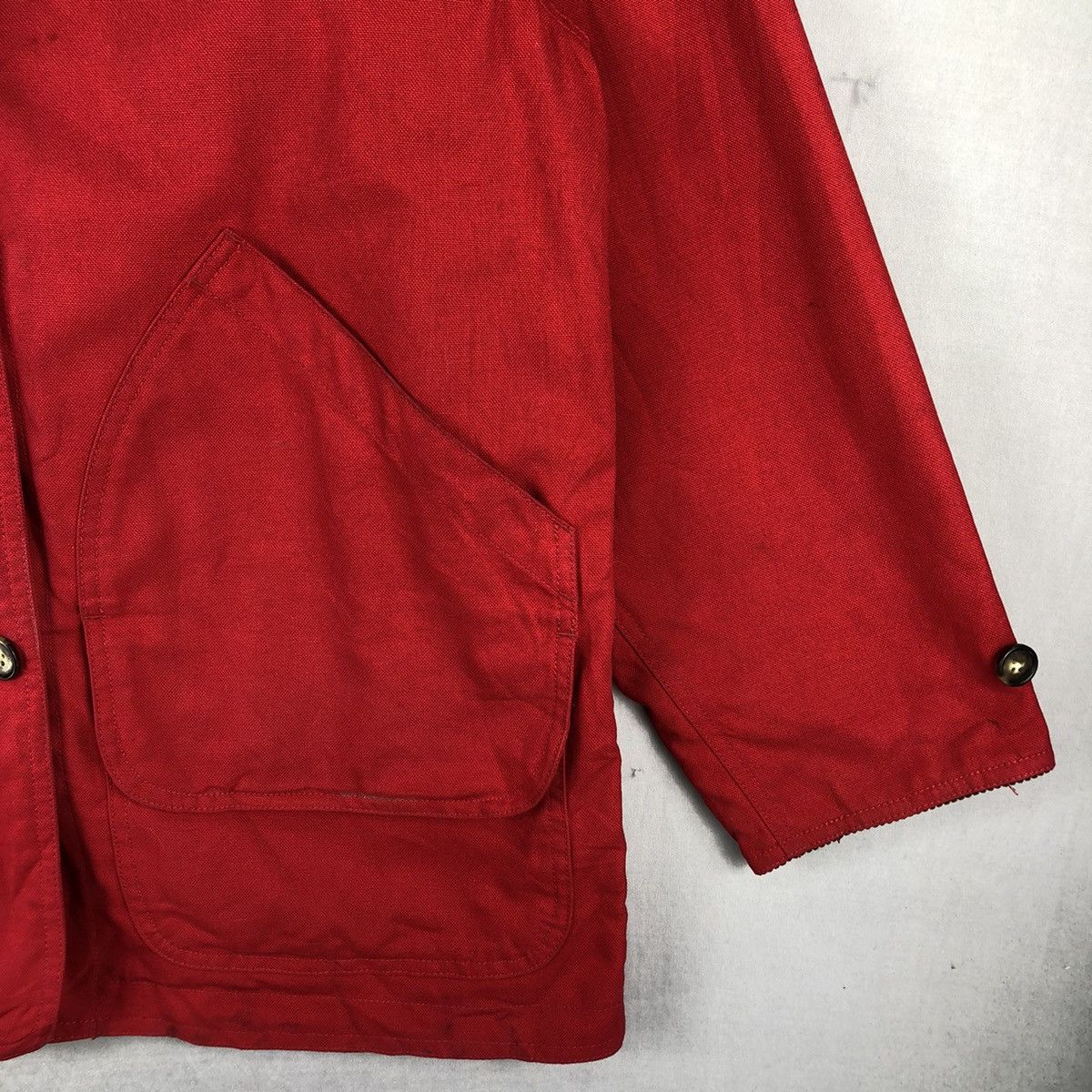 Lands' End Vintage Lands End Duck Canvas Heavy Jacket Workwear Style Size L / US 10 / IT 46 - 3 Thumbnail