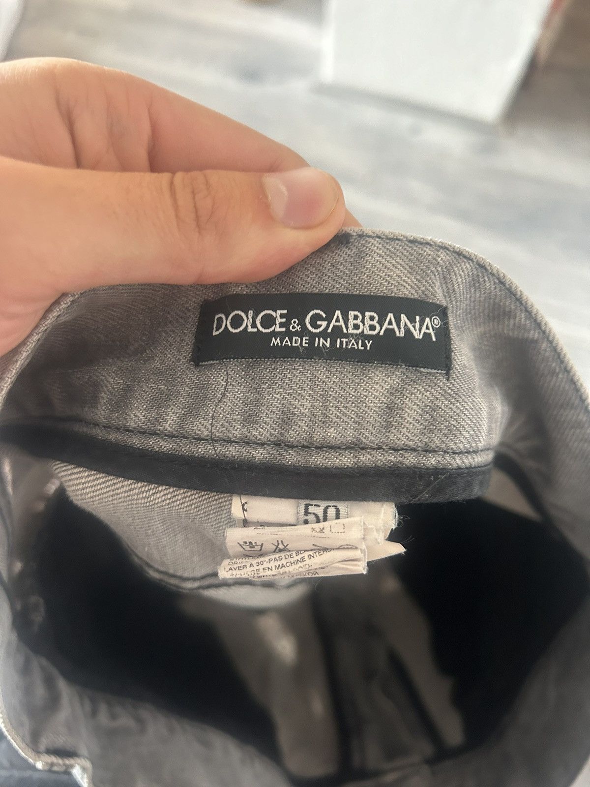 Dolce & Gabbana Boro Stitching Distressed Jeans Size US 34 / EU 50 - 15 Thumbnail